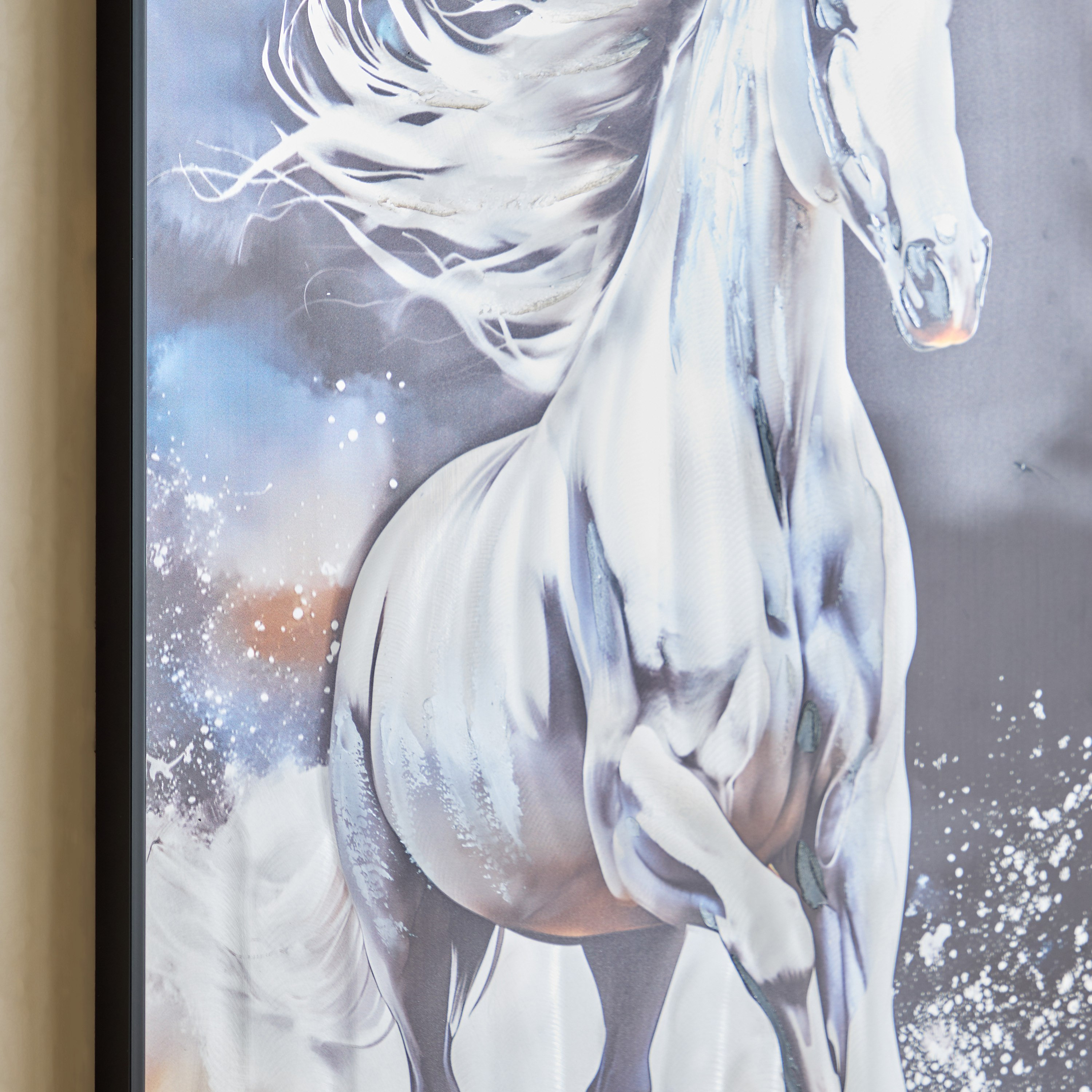 Vivid Framed Hand-Painted Aluminium Print - 80x120cm-hbxhomeware-hbxdecorandfurnishings-image-3