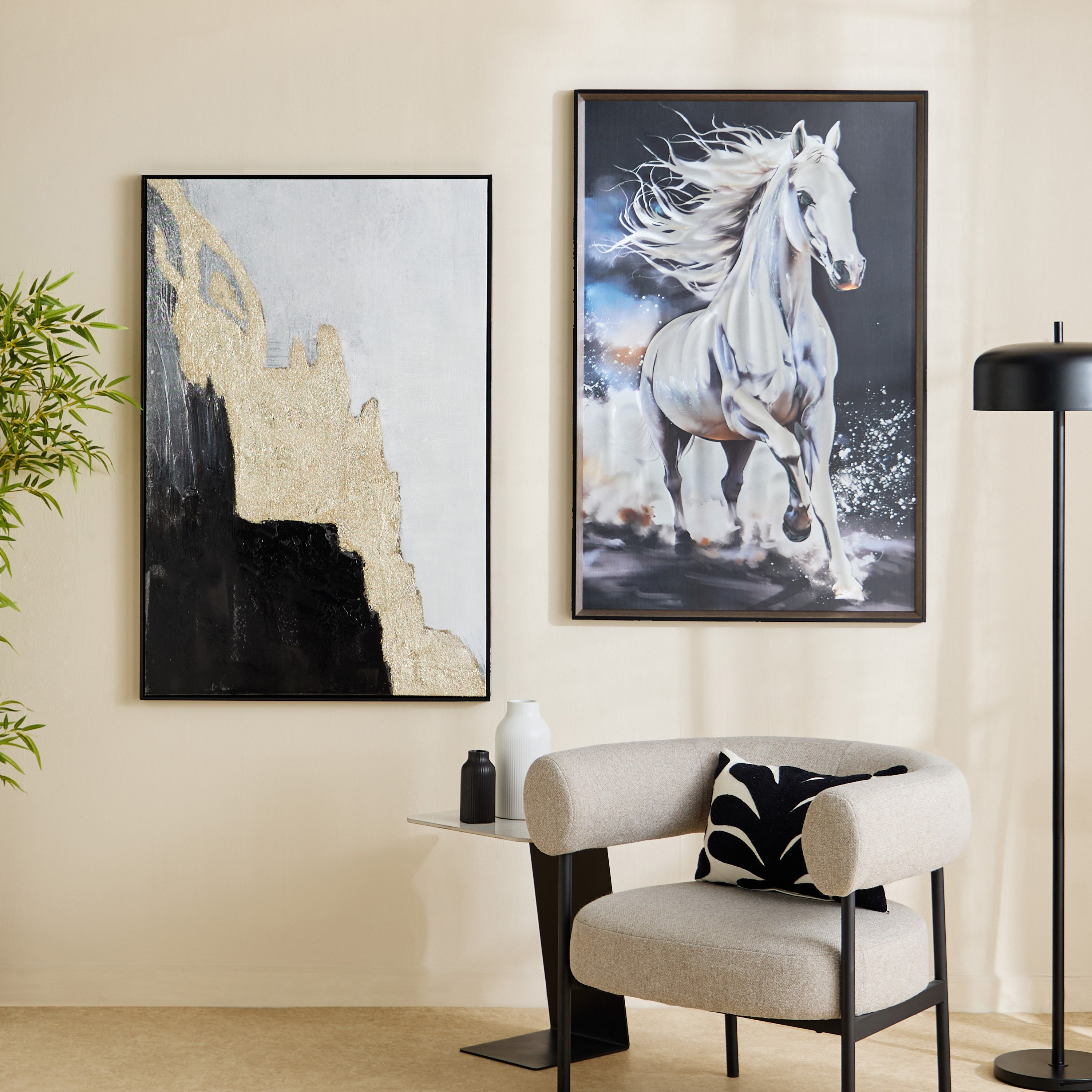Vivid Framed Hand-Painted Aluminium Print - 80x120cm-hbxhomeware-hbxdecorandfurnishings-image-4