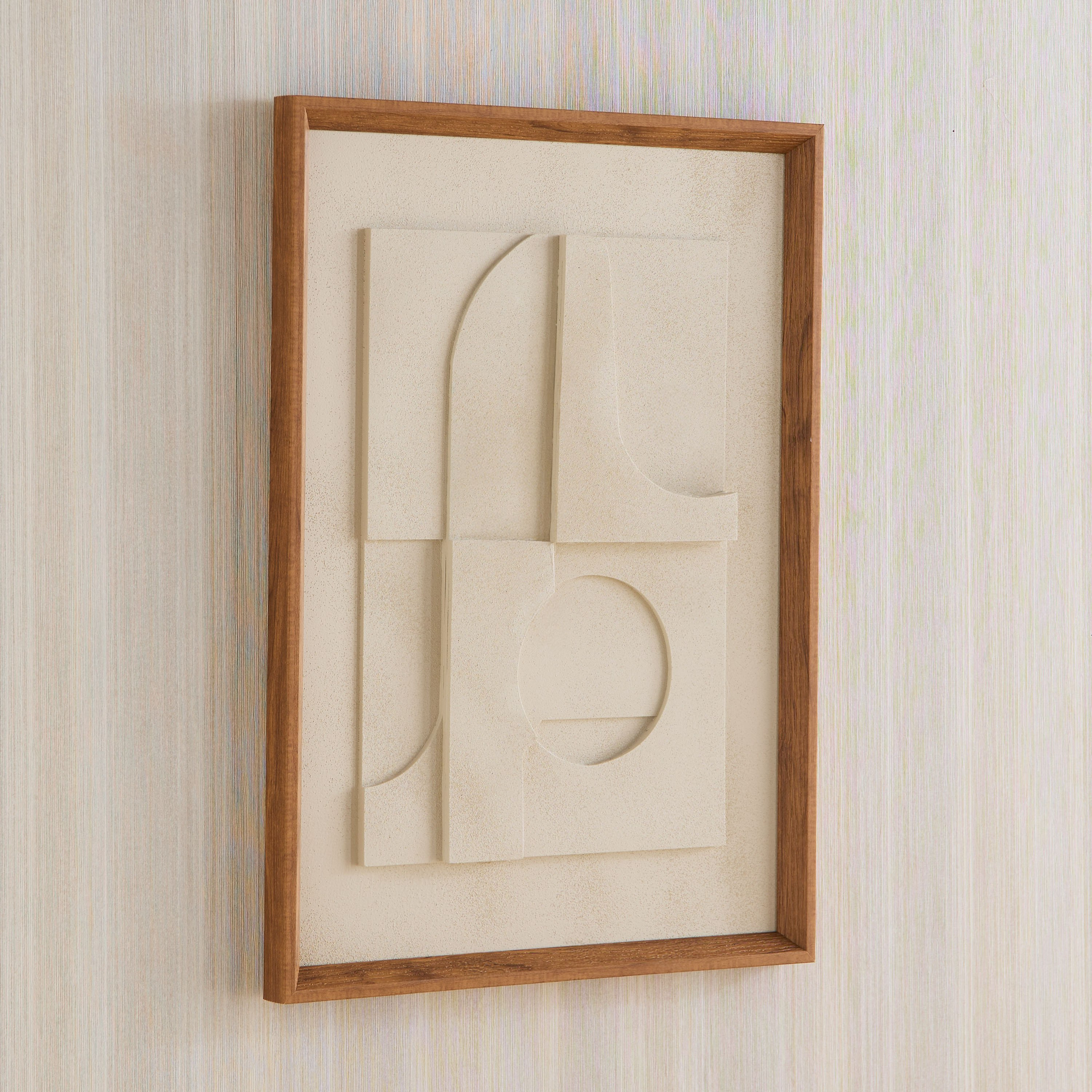 Latigo 3D Framed Foam Board Wall Art Canvas - 50x70x4 cm-hbxhomeware-hbxdecorandfurnishings-image-1