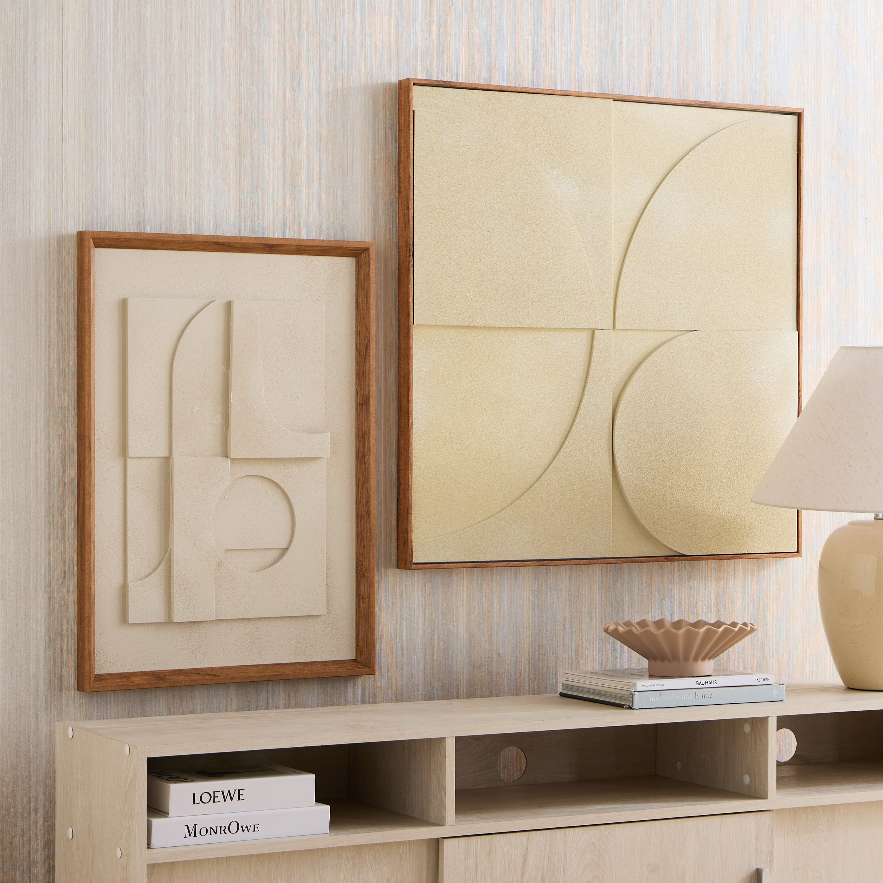 Latigo 3D Framed Foam Board Wall Art - 80x80x3.8 cm-hbxhomeware-hbxdecorandfurnishings-image-4