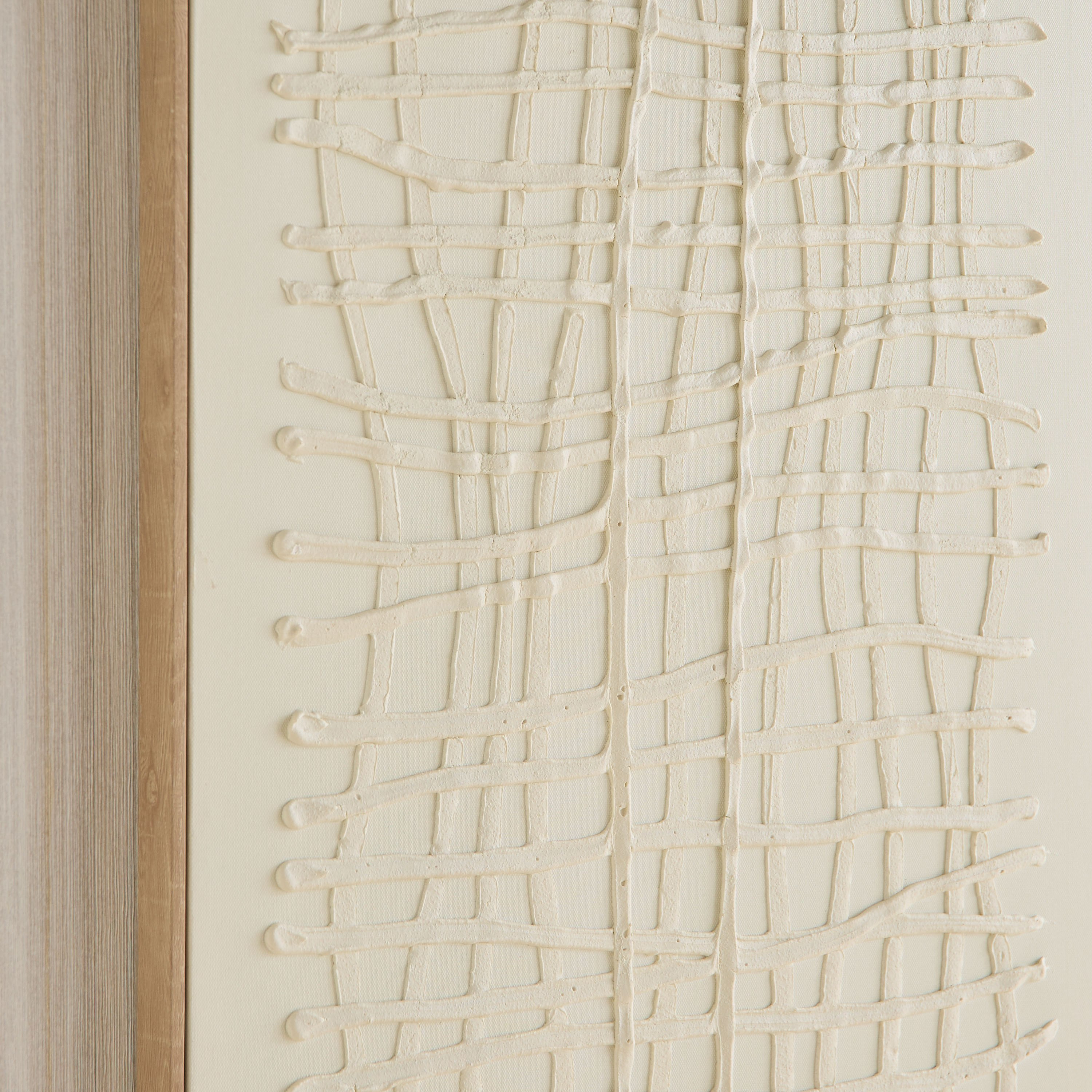 Latigo 3D Framed Foam Board Wall Art with Net Plaster - 50x70x3 cm-hbxhomeware-hbxdecorandfurnishings-image-3