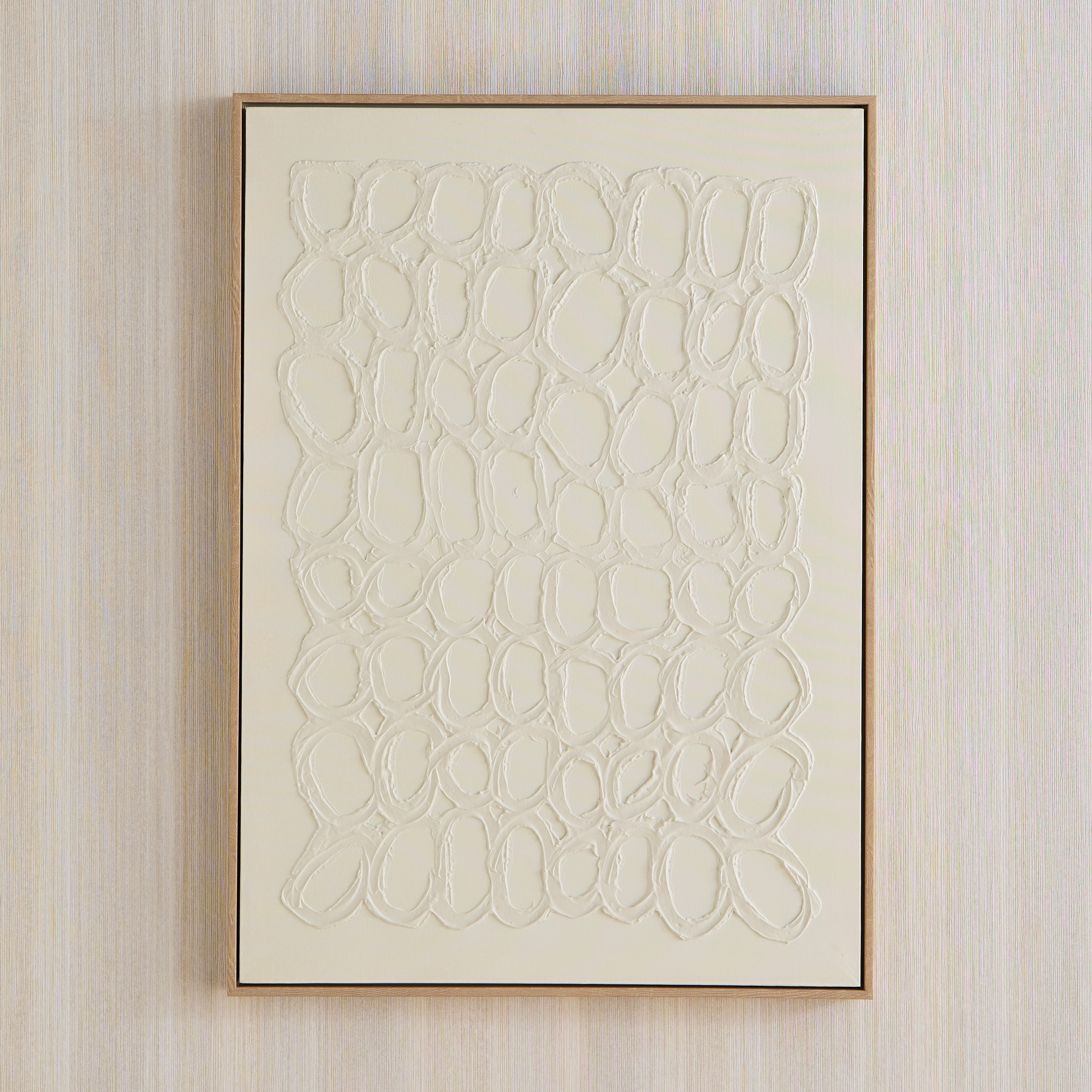 Latigo 3D Framed Foam Board Wall Art with Loop Plaster - 50x70x3 cm-hbxhomeware-hbxdecorandfurnishings-image-2