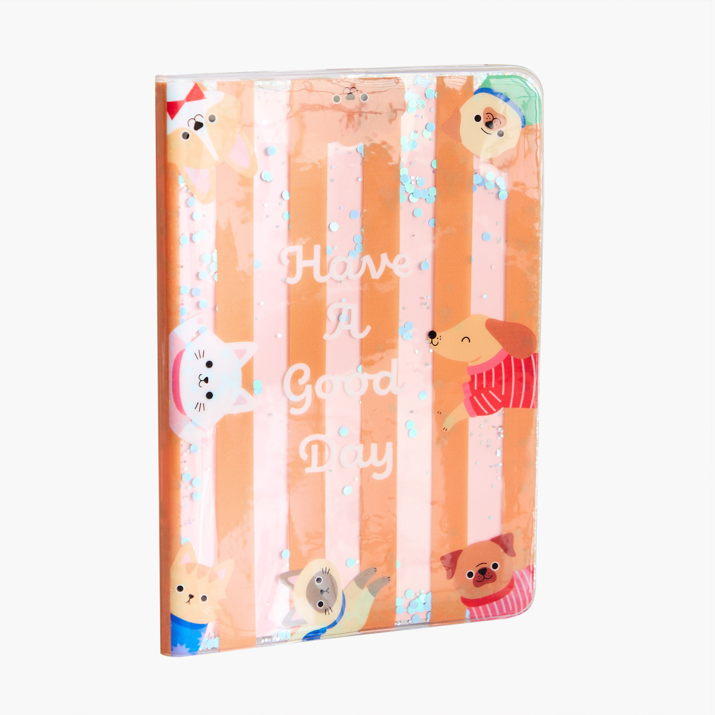 Scribble Peek-a-Boo with Glitter B6 80-Sheet Notebook - 12.3x18 cm-hbxkidsandyouth-playroom-stationery-image-5
