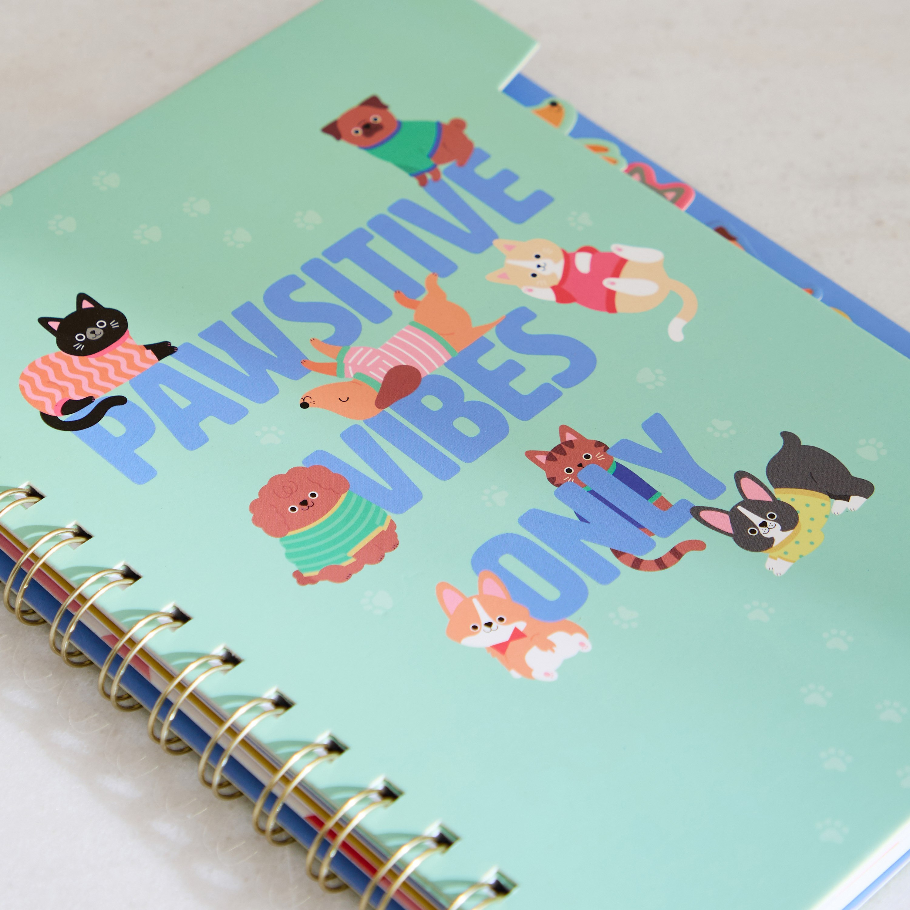 دفتر ملاحظات مقاس A5 بـ80 ورقة باوزيتيف من سكربل - 14.2×21 سم-hbxkidsandyouth-playroom-stationery-image-3