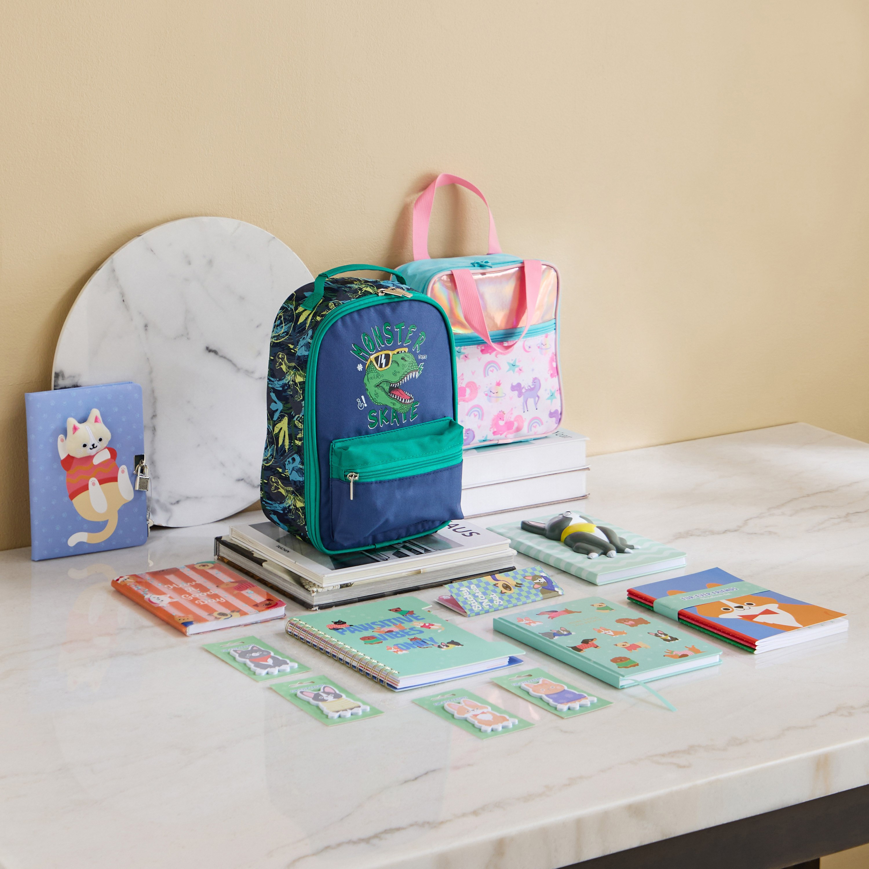 دفتر ملاحظات مقاس A5 بـ80 ورقة باوزيتيف من سكربل - 14.2×21 سم-hbxkidsandyouth-playroom-stationery-image-5