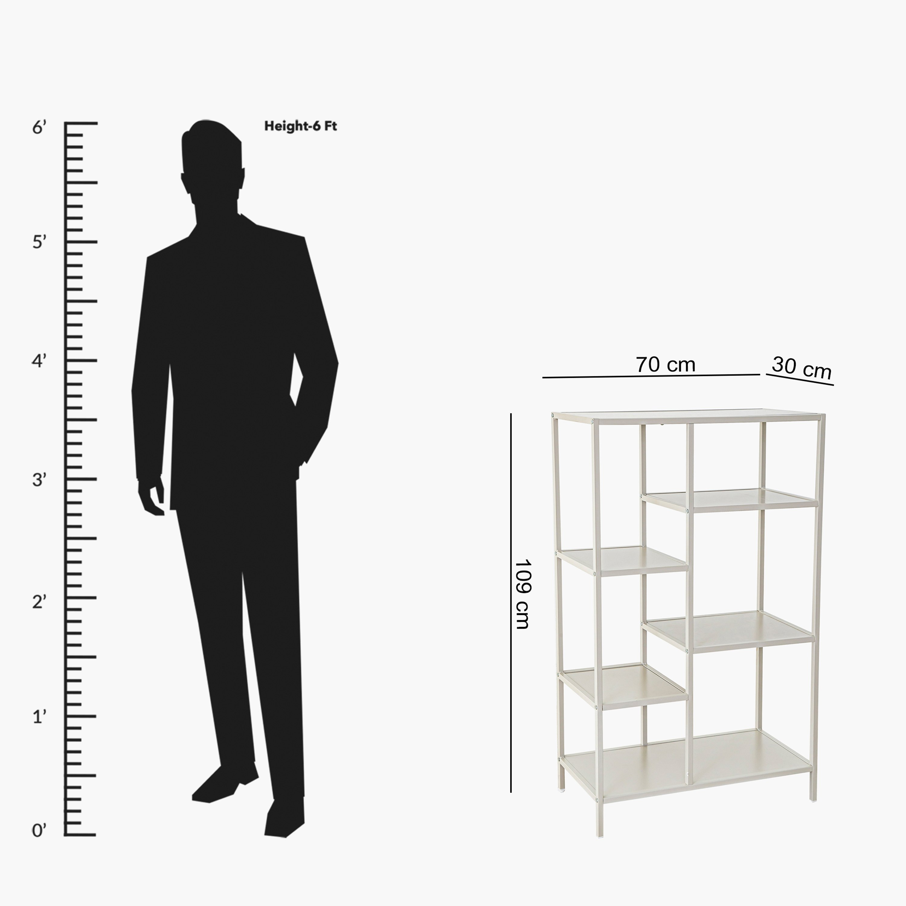 Harrington Small Shelving Unit and Bookcase-hbxfurniture-office-bookcases-image-7