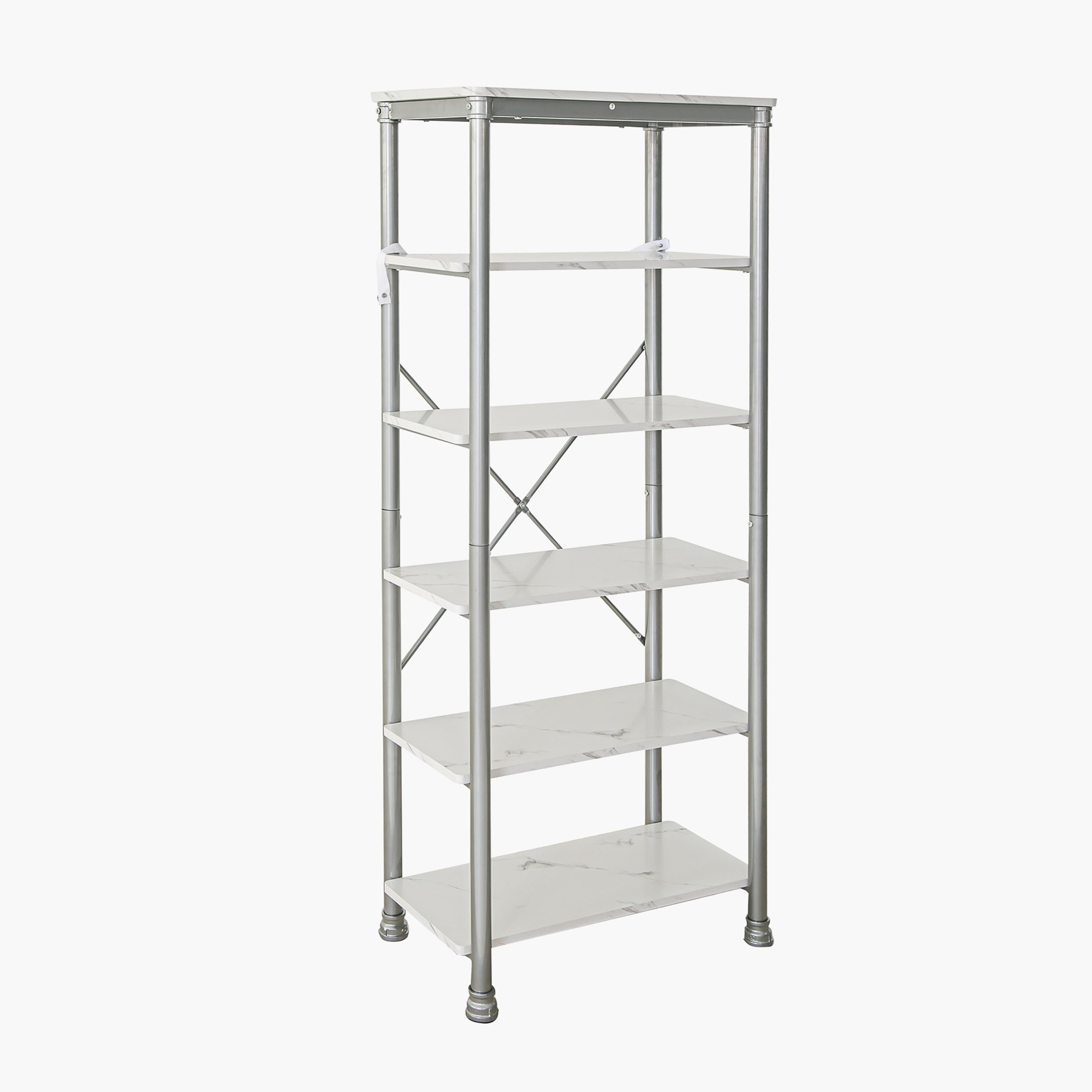 Marmo 6-Tier Storage Rack - 152x35x60 cm-hbxbedroom-bedroomaccessories-bedroomstorage-image-8