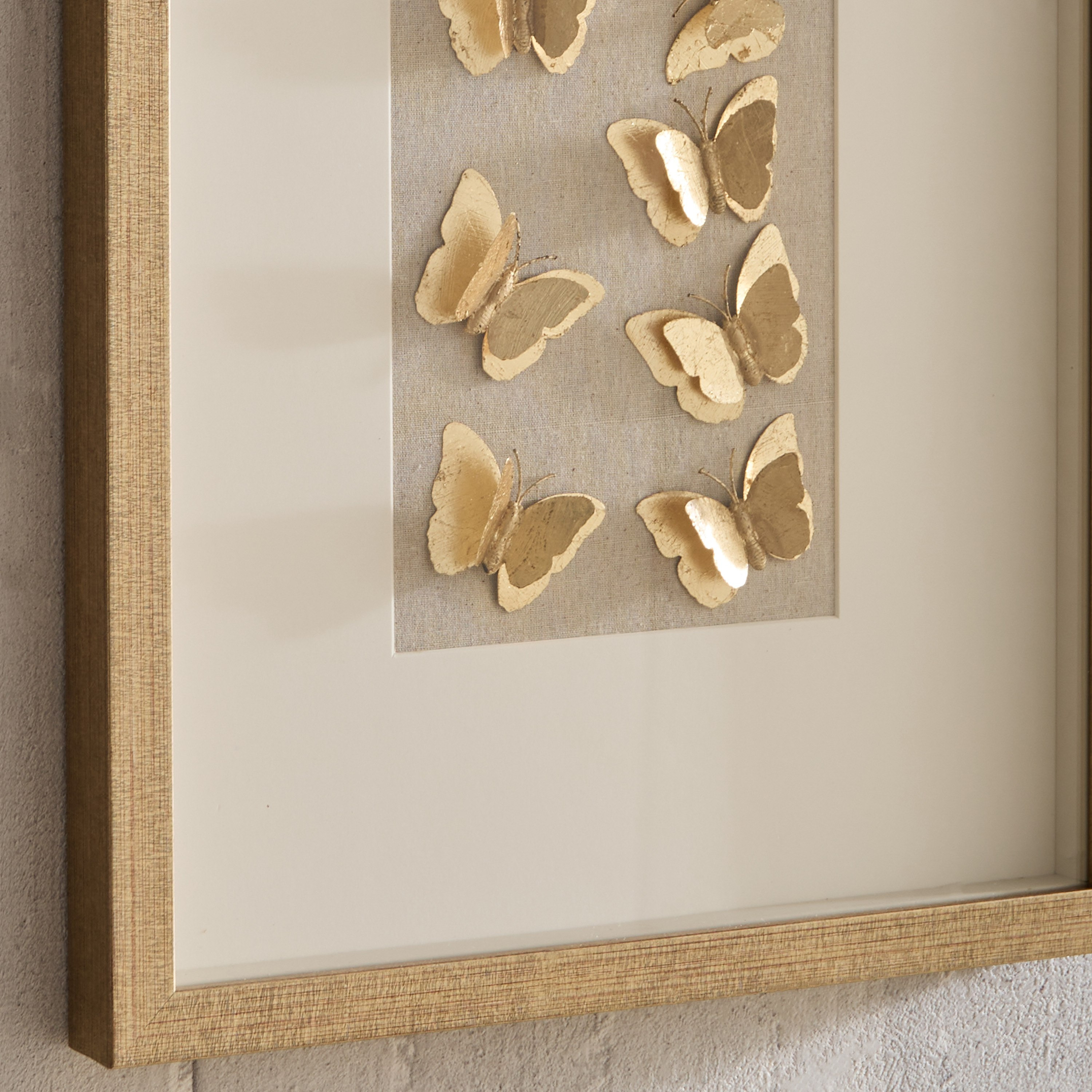 صندوق ظل فراشات بوليريسين بإطار من أوليفيا - 35x50 سم-hbxdiningroom-walldecor-wallart-image-6