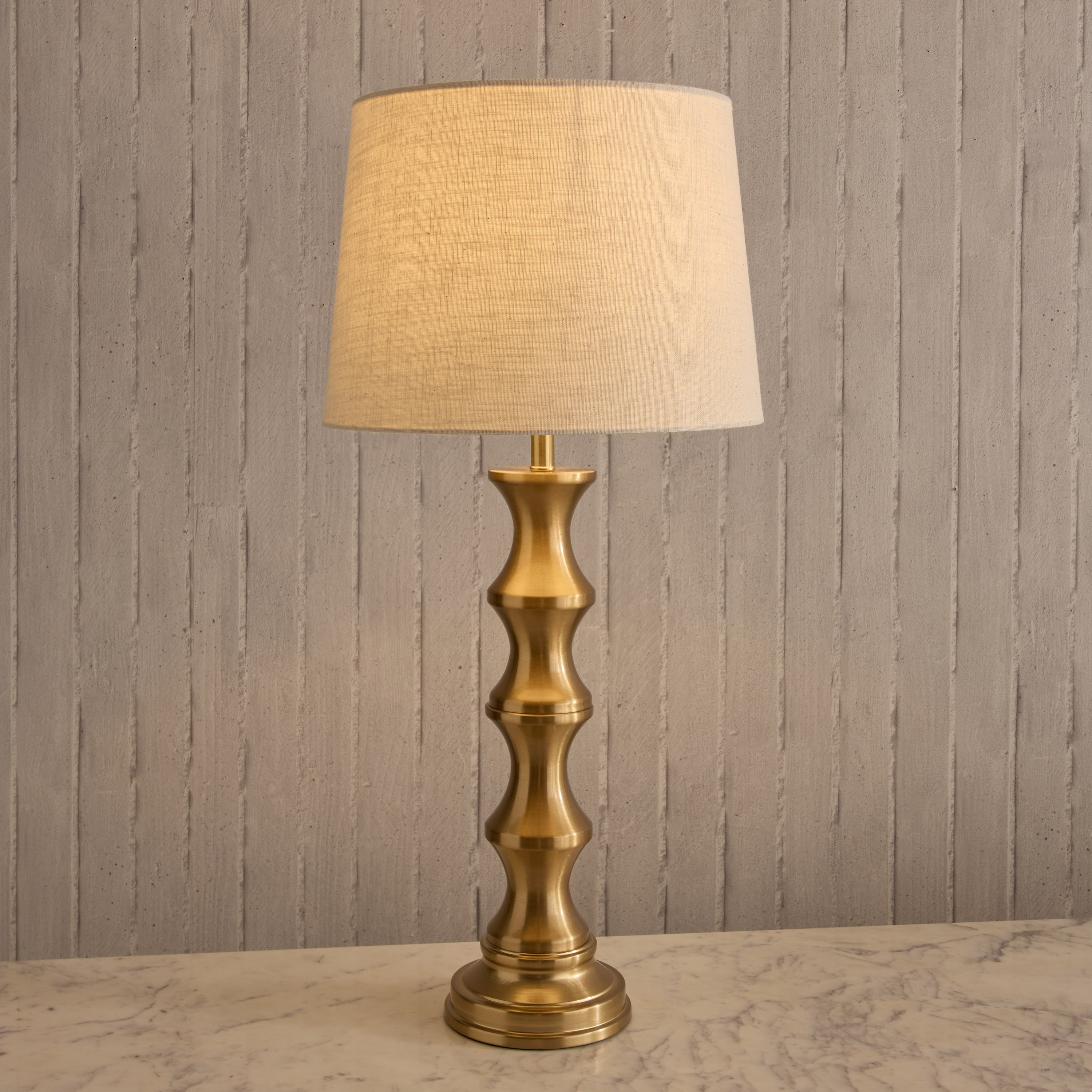 مصباح طاولة معدني كبير E27 بغطاء كتان إيثان من أنتارك - 67.5 سم-PROMO_HB_AE_B1G1_250925-image-2