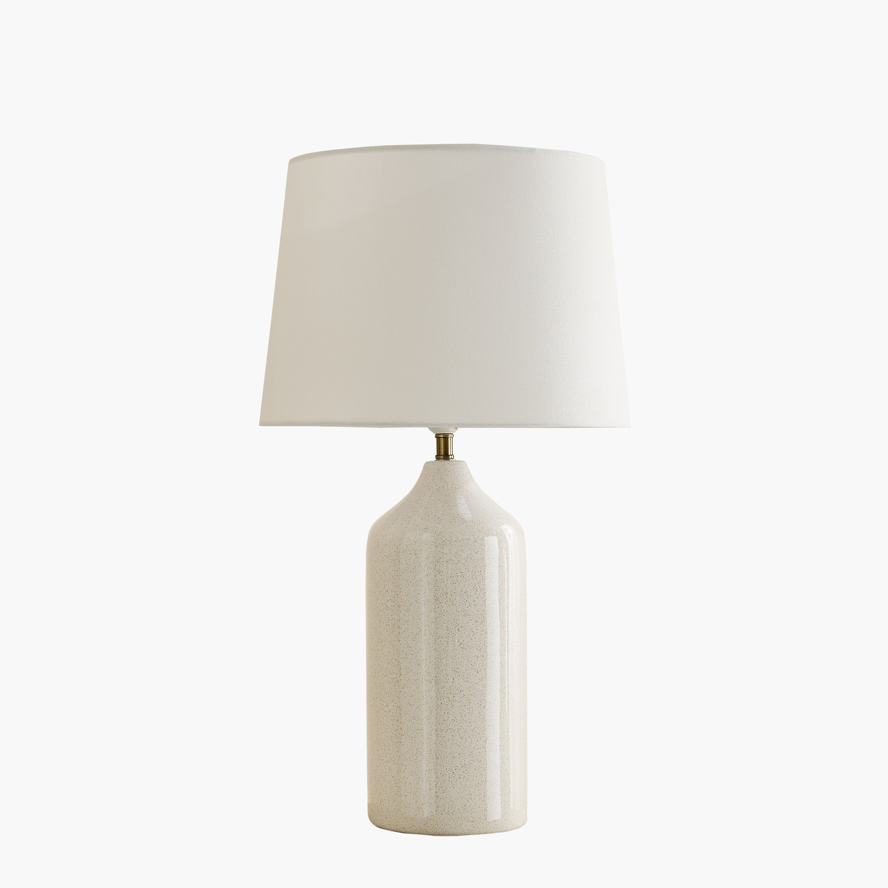 Nash-Zoe Big Size Ceramic Table Lamp with Linen Shade - 16x65 cm-hbxbedroom-lighting-tablelamps-image-10