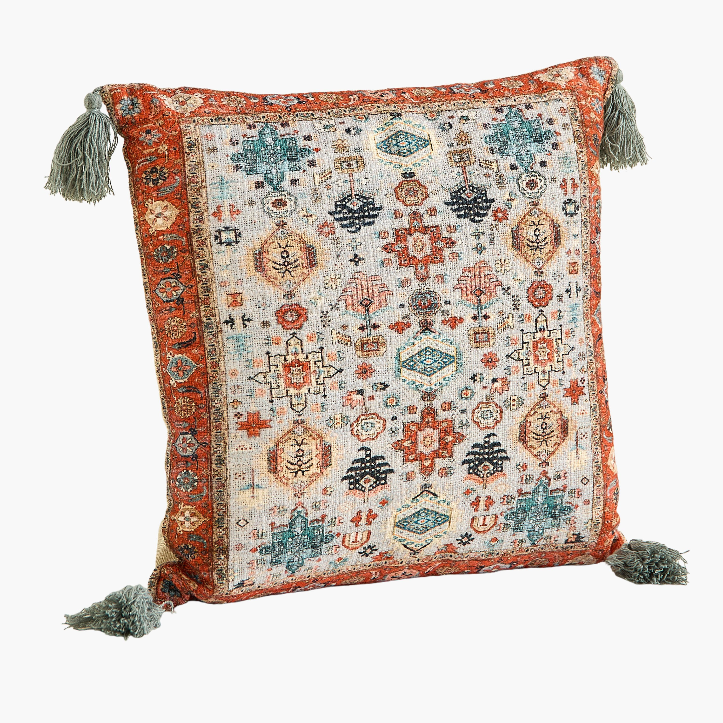 وسادة بطبعات بتصميم ديستريس من ماهرجان بنزا - 40×40 سم-hbxhomeware-hbxbedroom-image-6