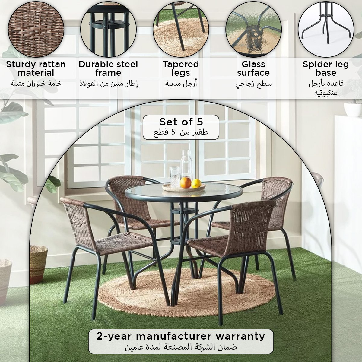 Movo Vera Malta NXT 4-Seater Outdoor Set-hbxfurniture-outdoor-diningsets-image-13