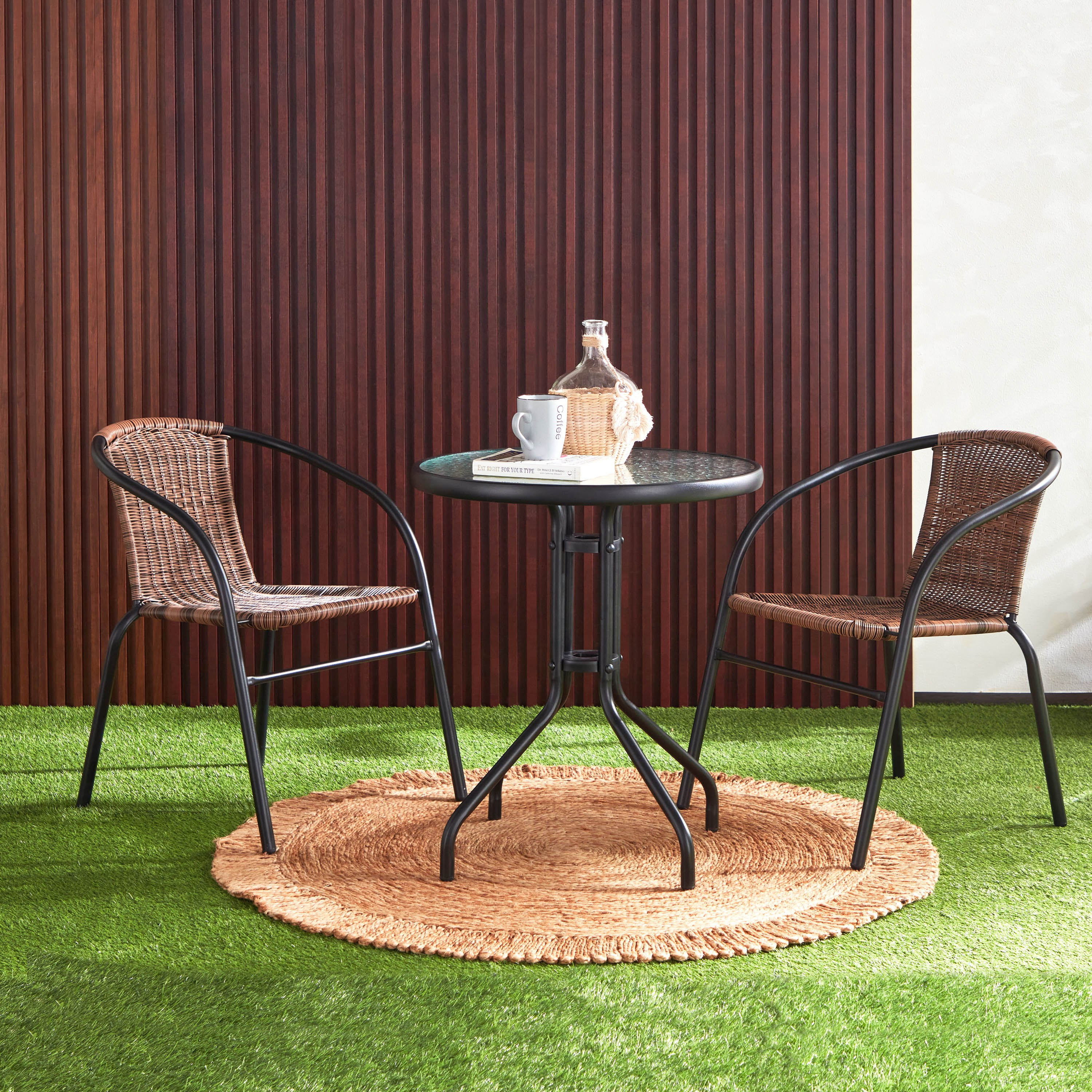 Movo Vera Malta Bistro NXT 2-Seater Outdoor Set-hbxfurniture-livingroom-teatablesets-image-1