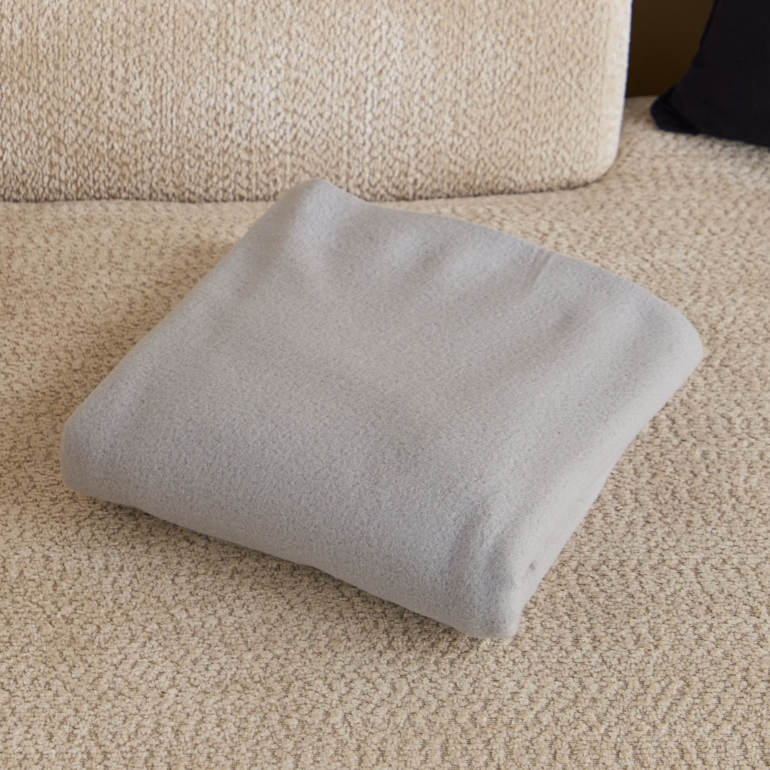 Atlanta Solid Recycled Polar Fleece Twin Blanket - 150x200 cm-hbxhomeware-hbxbedroom-image-4