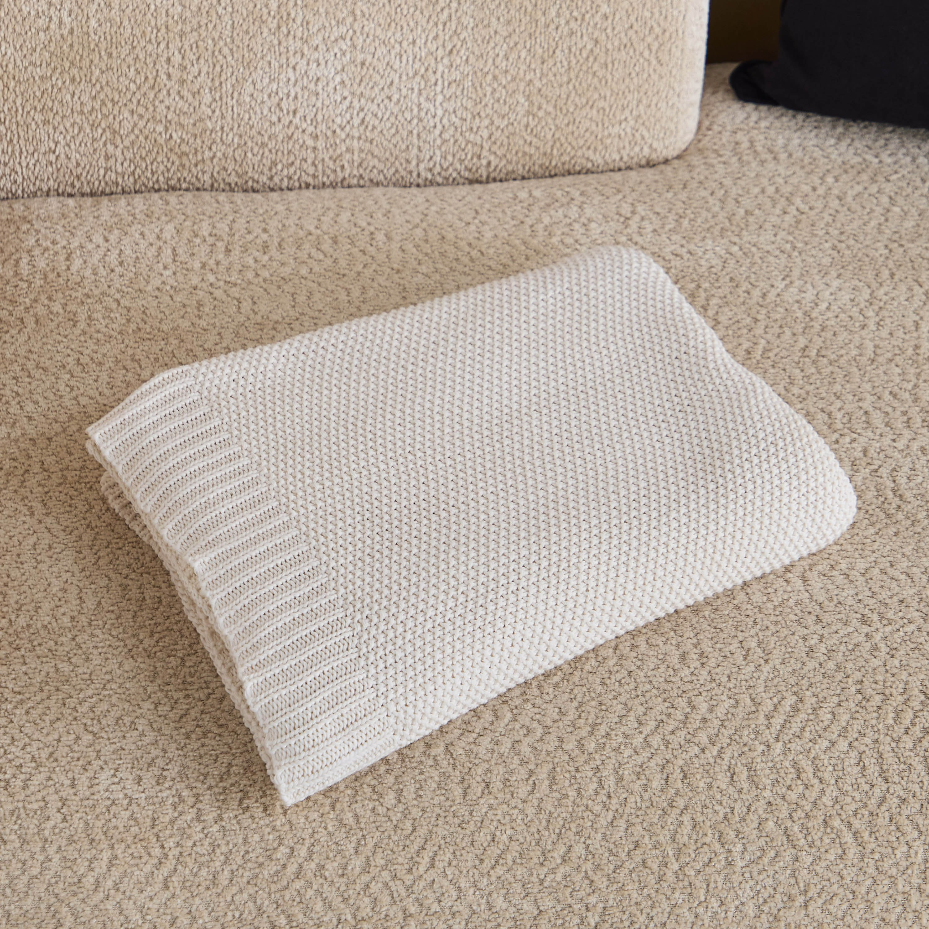 ReVive Knitted Recycled Cotton Throw - 127x152 cm-hbxhomeware-hbxbedroom-image-4