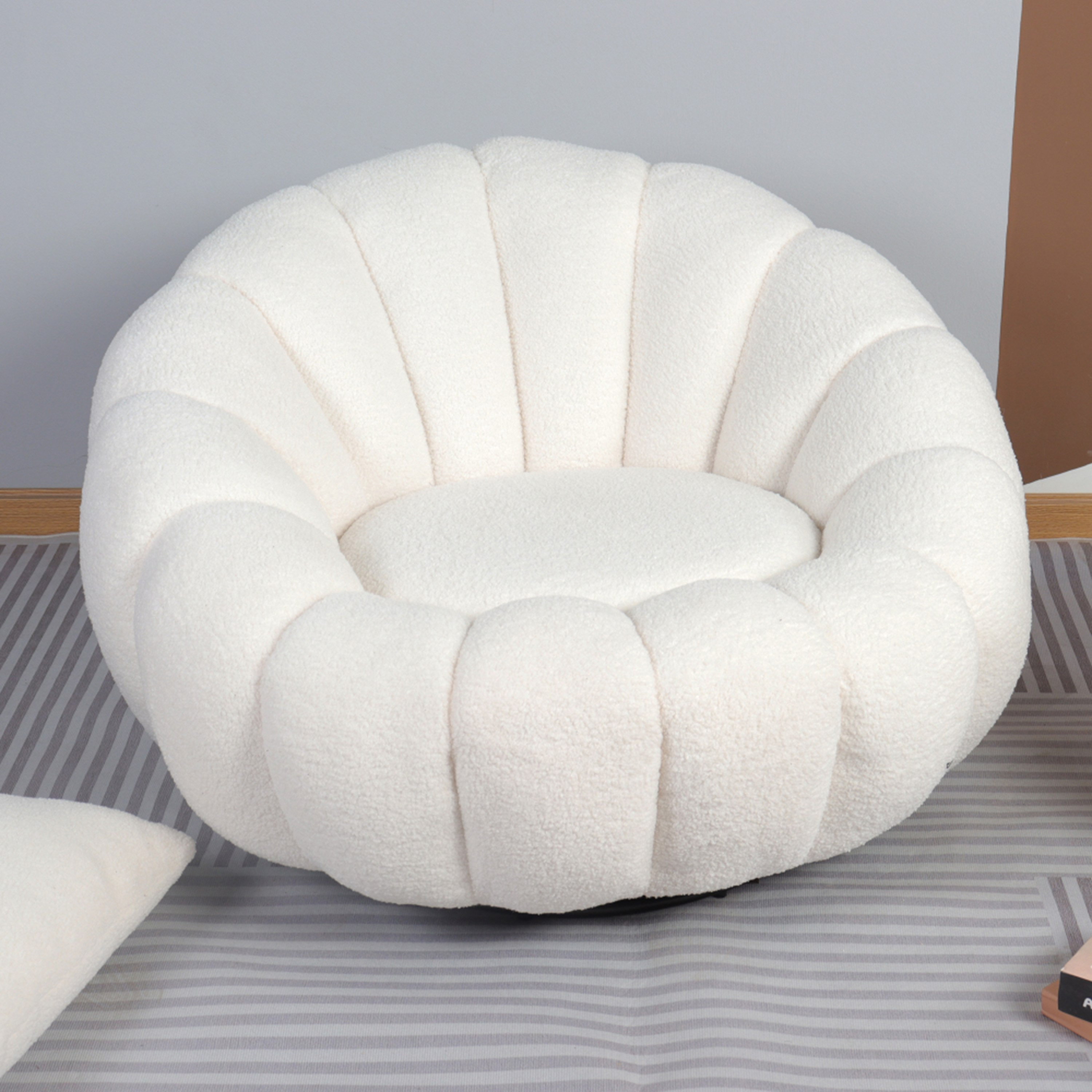 Carie Fabric Accent Chair with Swivel-hbxlivingroom-sofasandarmchairs-easychairs-image-2