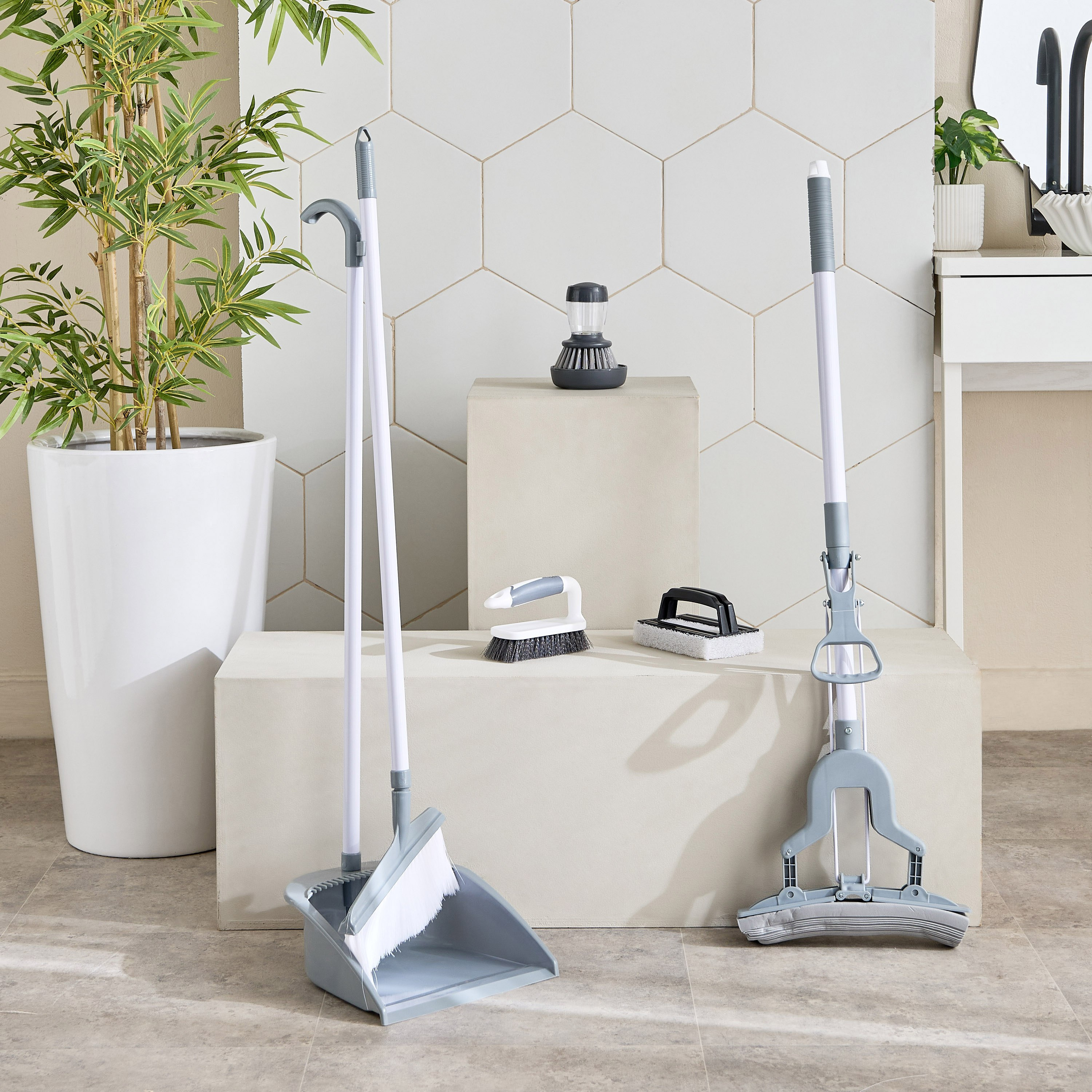 Alina Long Handle Dustpan and Brush Set-hbxbathroom-laundry-cleaningaccessories-image-6