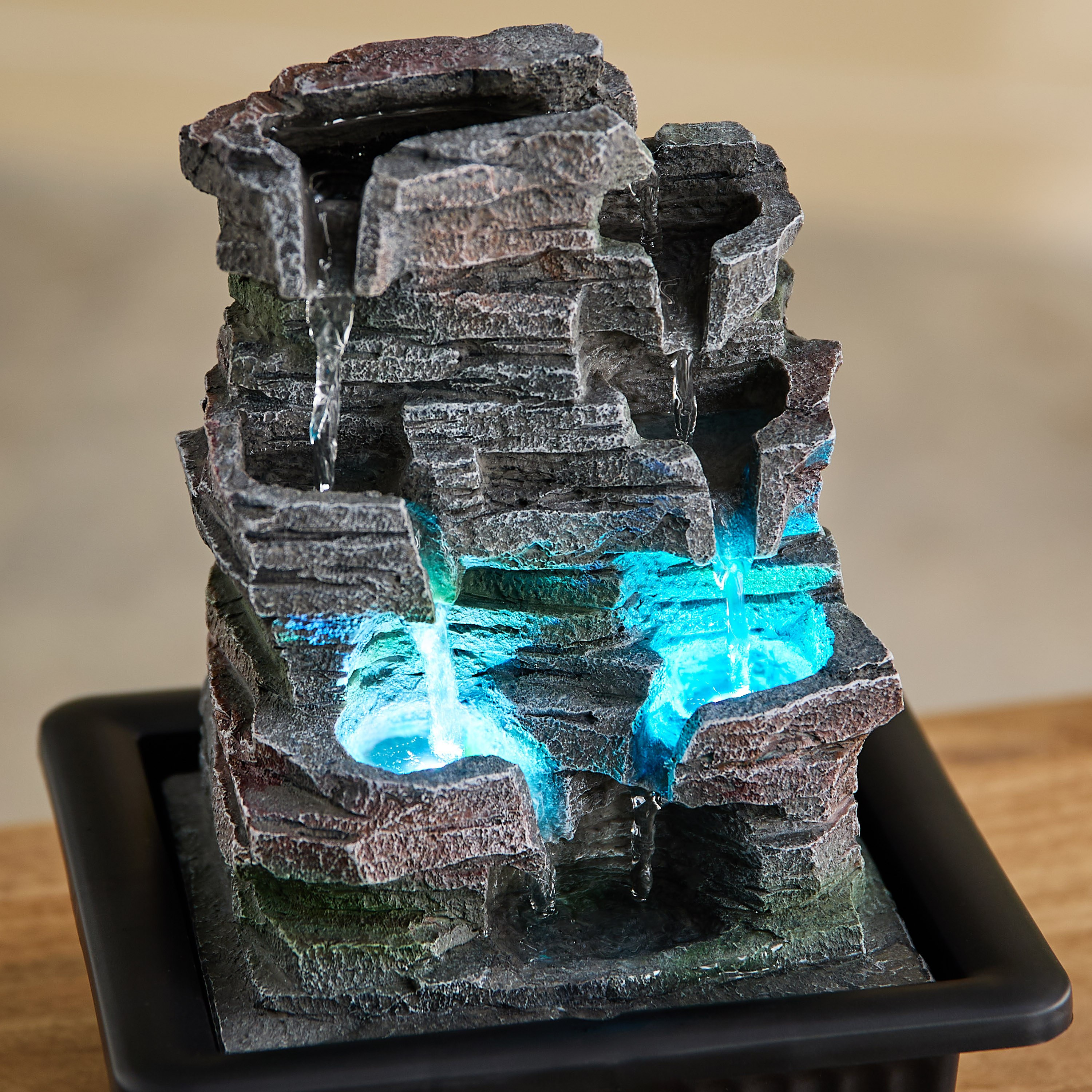 Claro Nature Fountain with LED Colour Light - 21x17x25 cm-PROMO_HB_AE_B1G1_250925-image-5