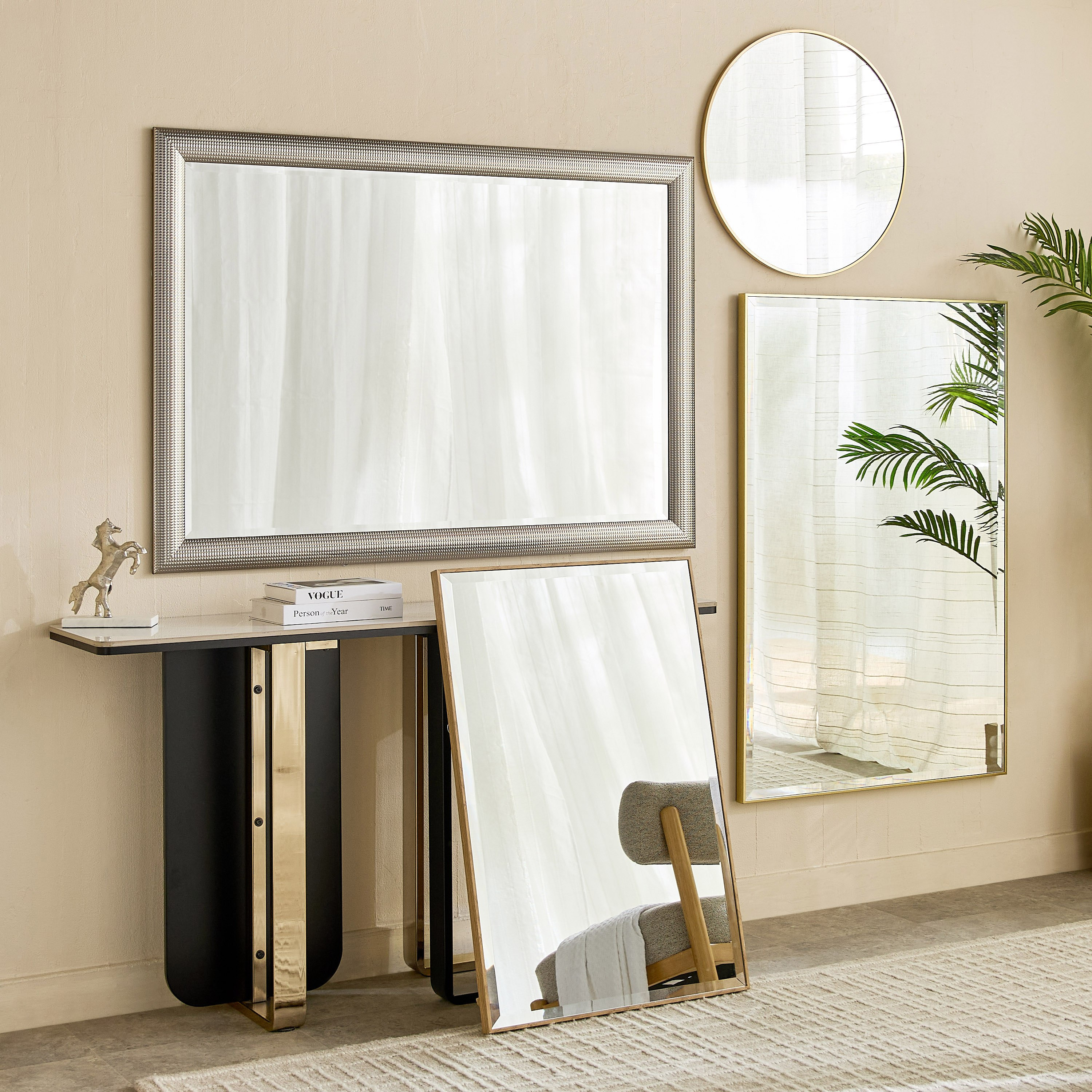 Sabrina Loft Frame Wall Mirror - 60x90 cm-hbxhomeware-hbxdecorandfurnishings-image-8