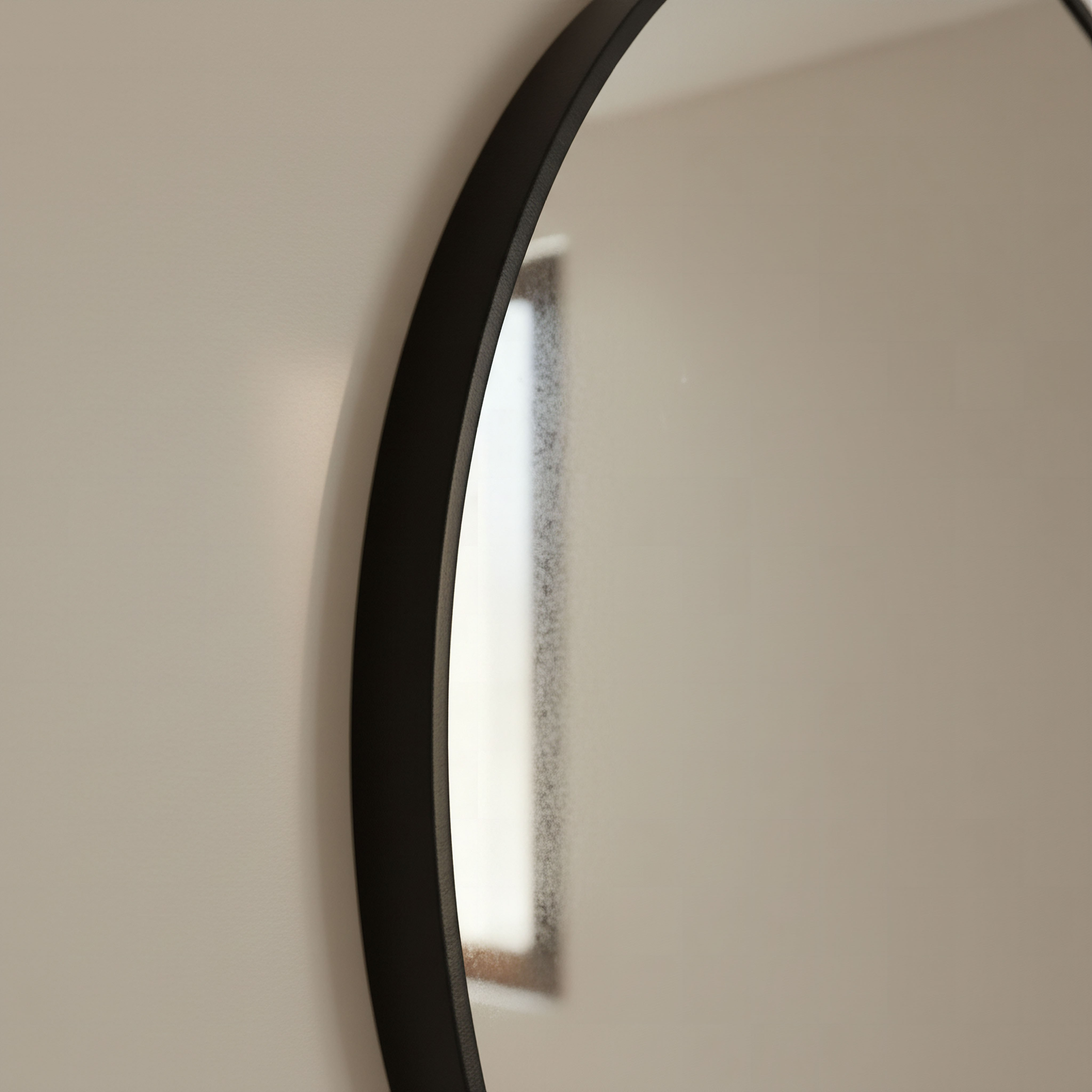 Sabrina Loft Metal Round Wall Mirror - 80x80x2.5 cm-hbxhomeware-hbxdecorandfurnishings-image-2