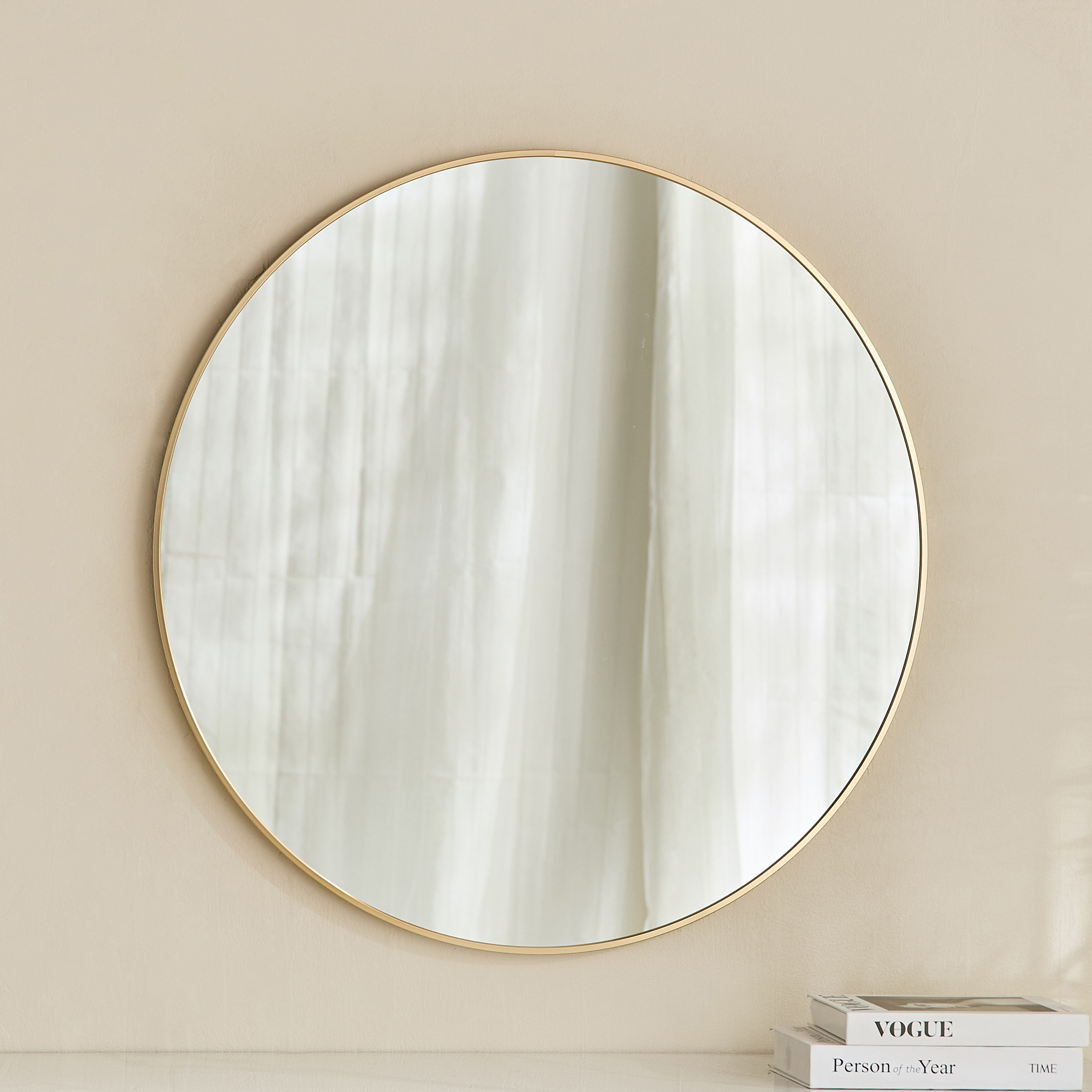 Sabrina Loft Metal Round Wall Mirror - 80x80x2.5 cm-hbxhomeware-hbxdecorandfurnishings-image-5