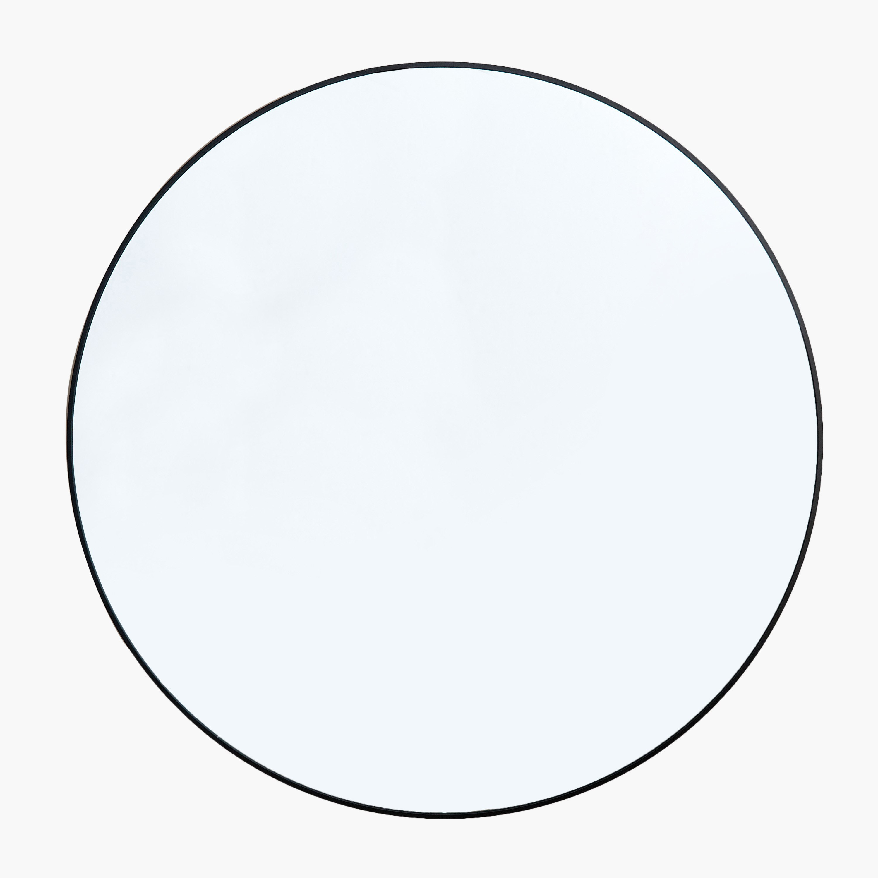 Sabrina Loft Metal Big Size Round Wall Mirror - 100x100x2 cm-hbxhomeware-hbxdecorandfurnishings-image-5