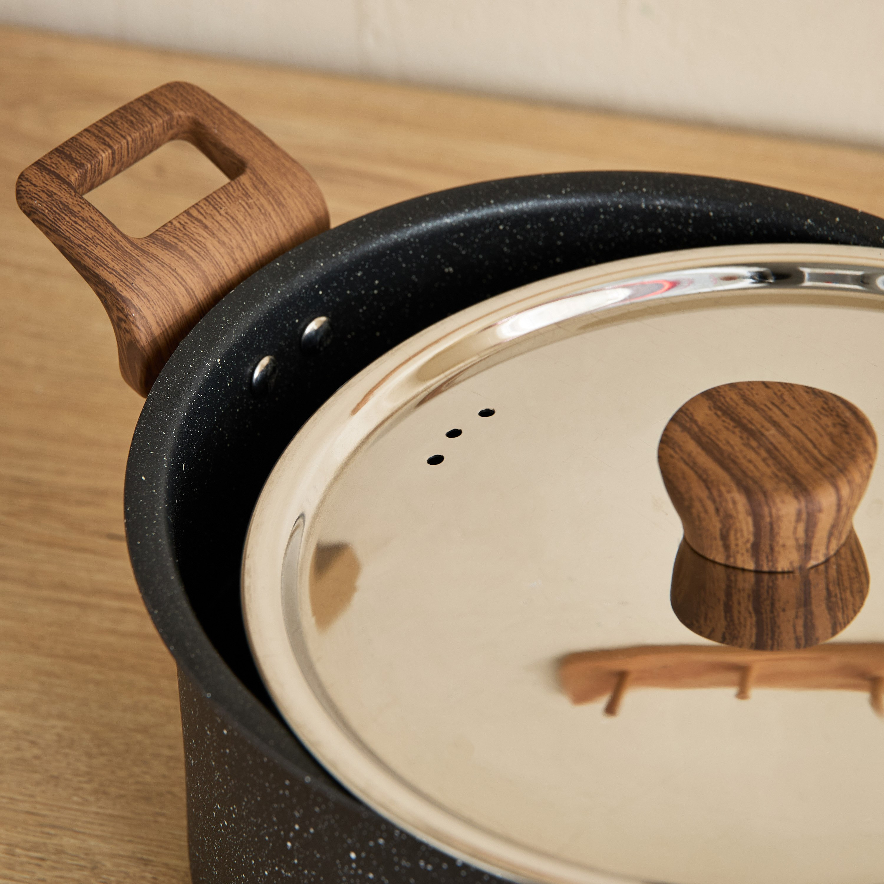 Vero Cuoco+ Pasta Pot with Steel Lid - 5 L-hbxhomeware-hbxkitchen-image-2