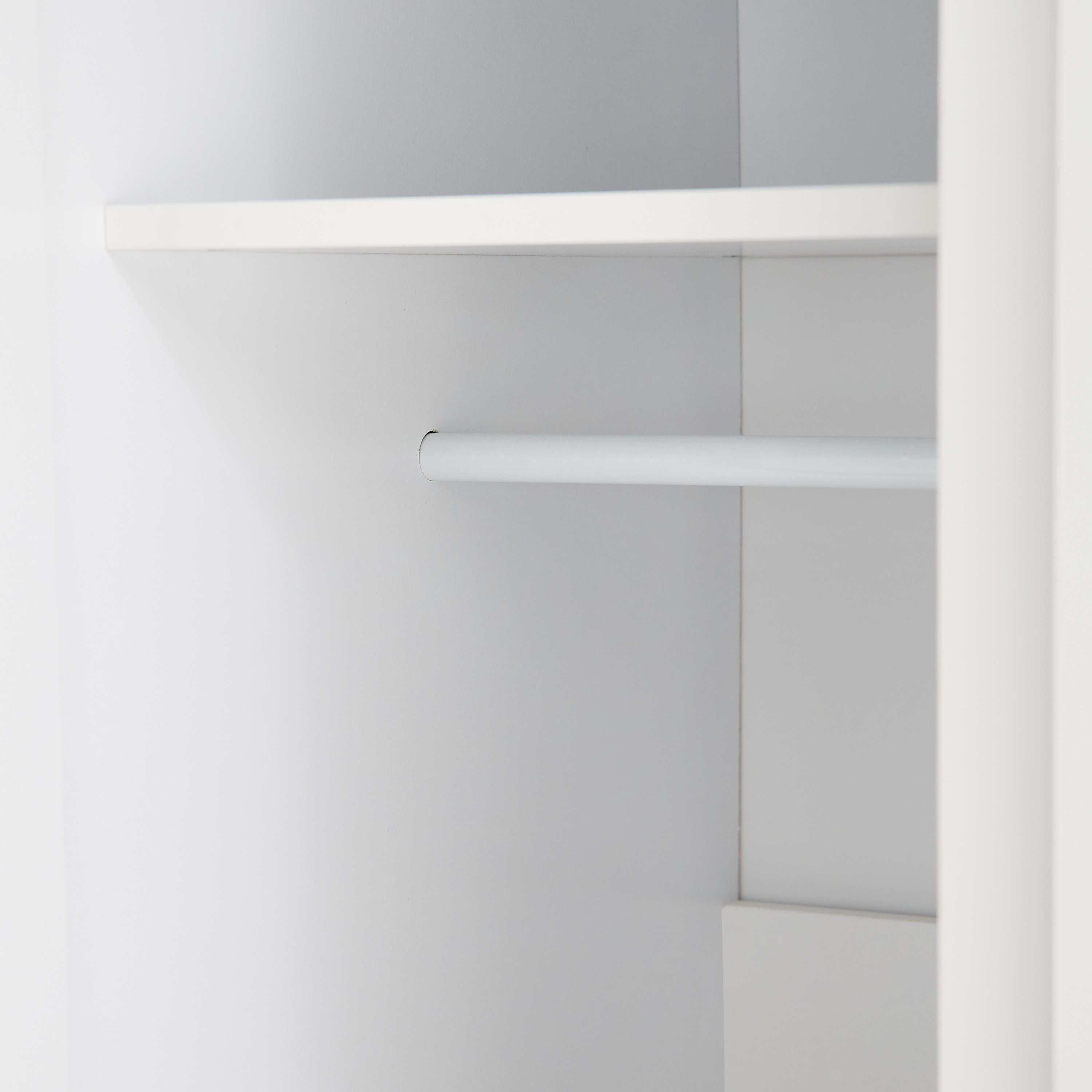 Artisan 1-Door Glossy Wardrobe with Mirror-hbxfurniture-wardrobes-image-5
