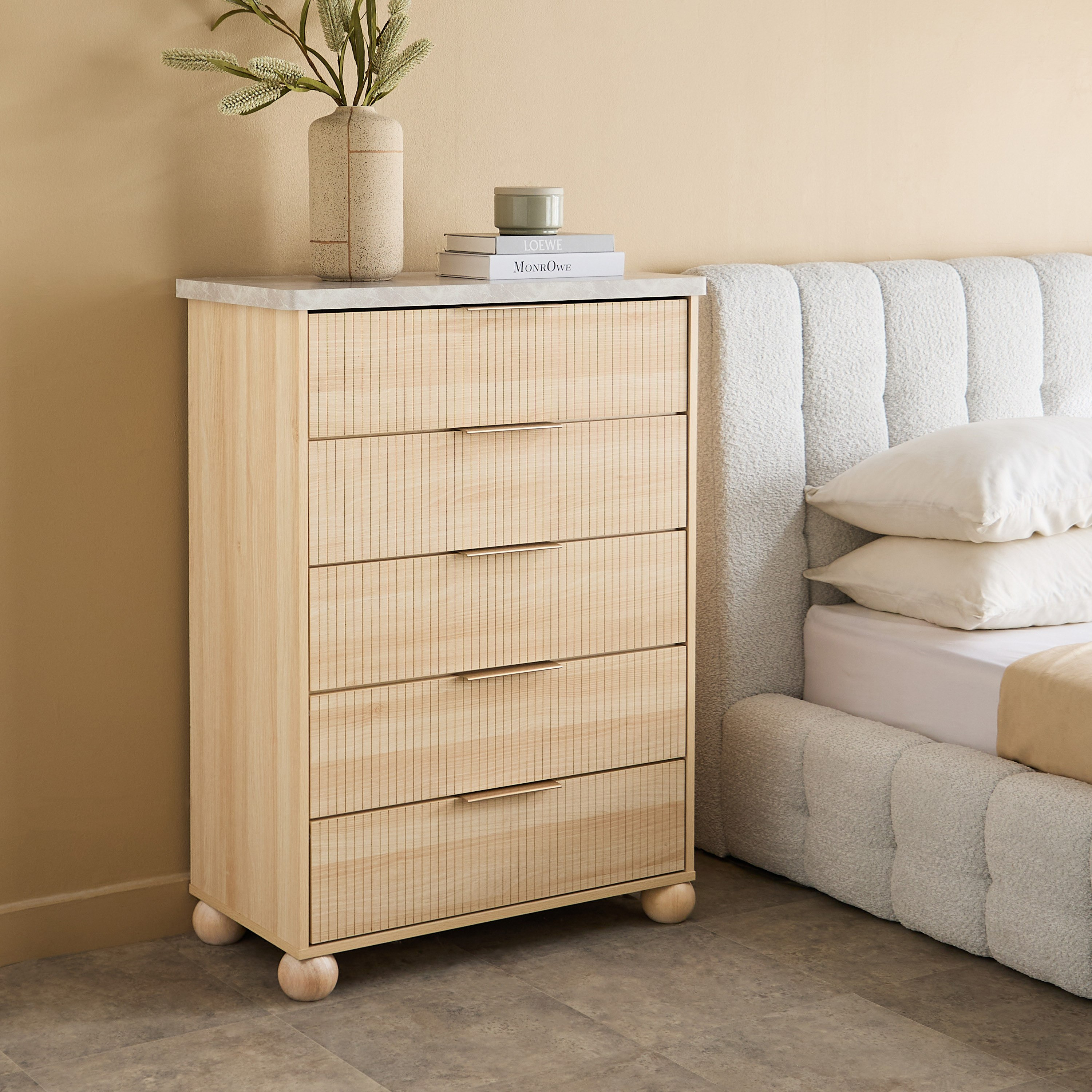 Island Chest of 5 Drawers-hbxfurniture-dressersandchests-chestofdrawers-image-1