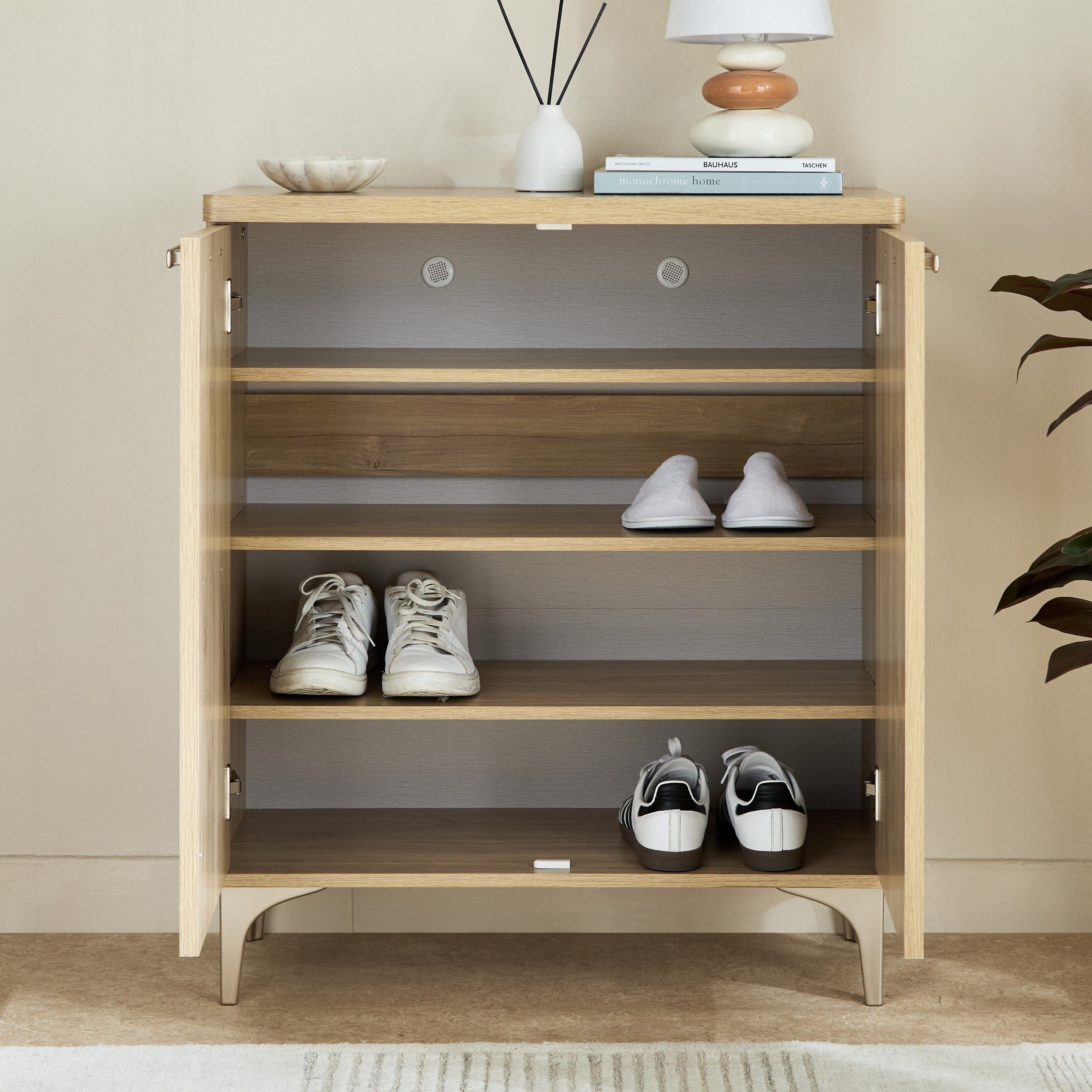Ikat 16-Pair Shoe Cabinet with 2 Doors-hbxbedroom-shoecabinetsandracks-image-3