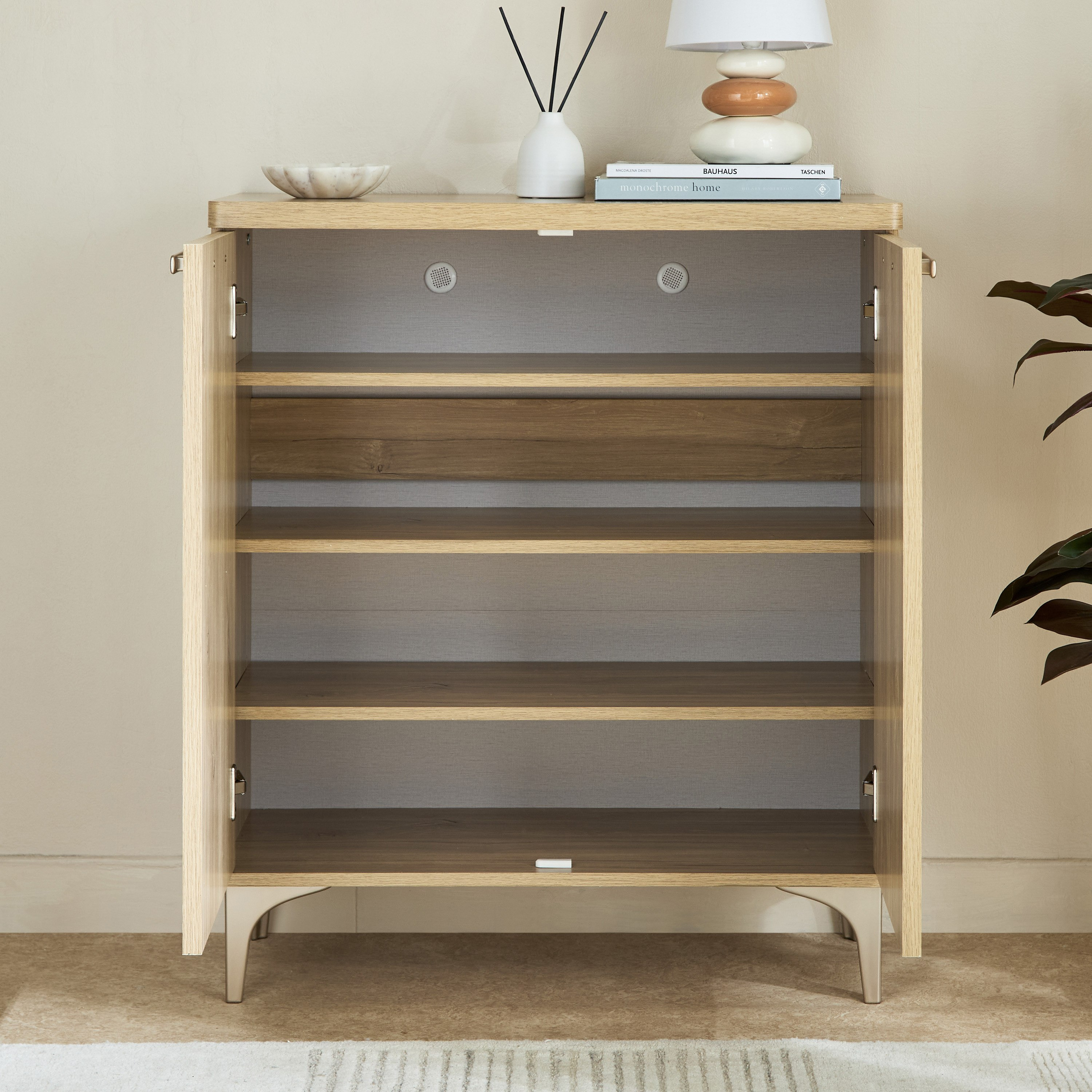 Ikat 16-Pair Shoe Cabinet with 2 Doors-hbxbedroom-shoecabinetsandracks-image-4