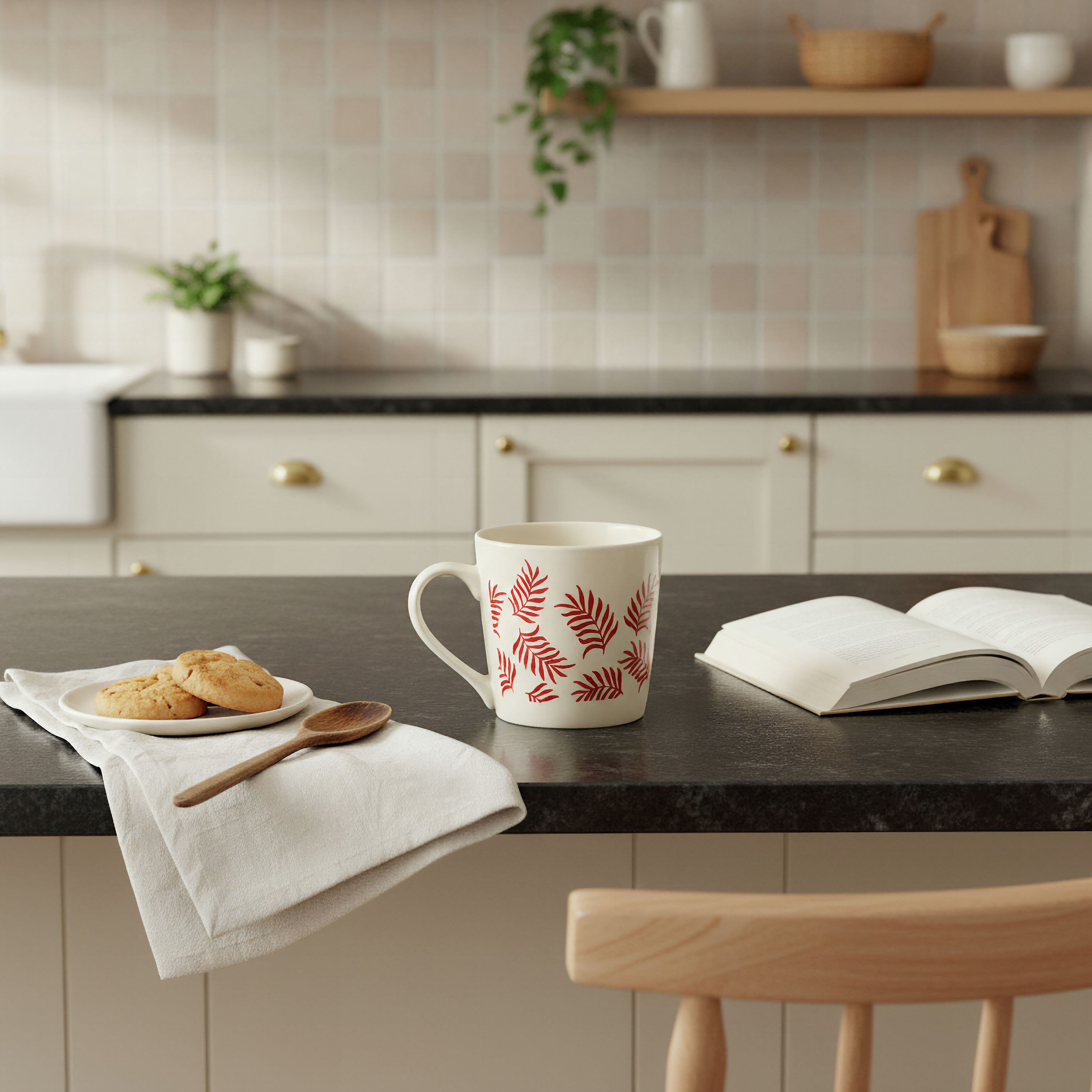 Joanna New Bone China Fern Mug - 400 ml-hbxhomeware-diningandtabletop-coffeeandteasets-image-1