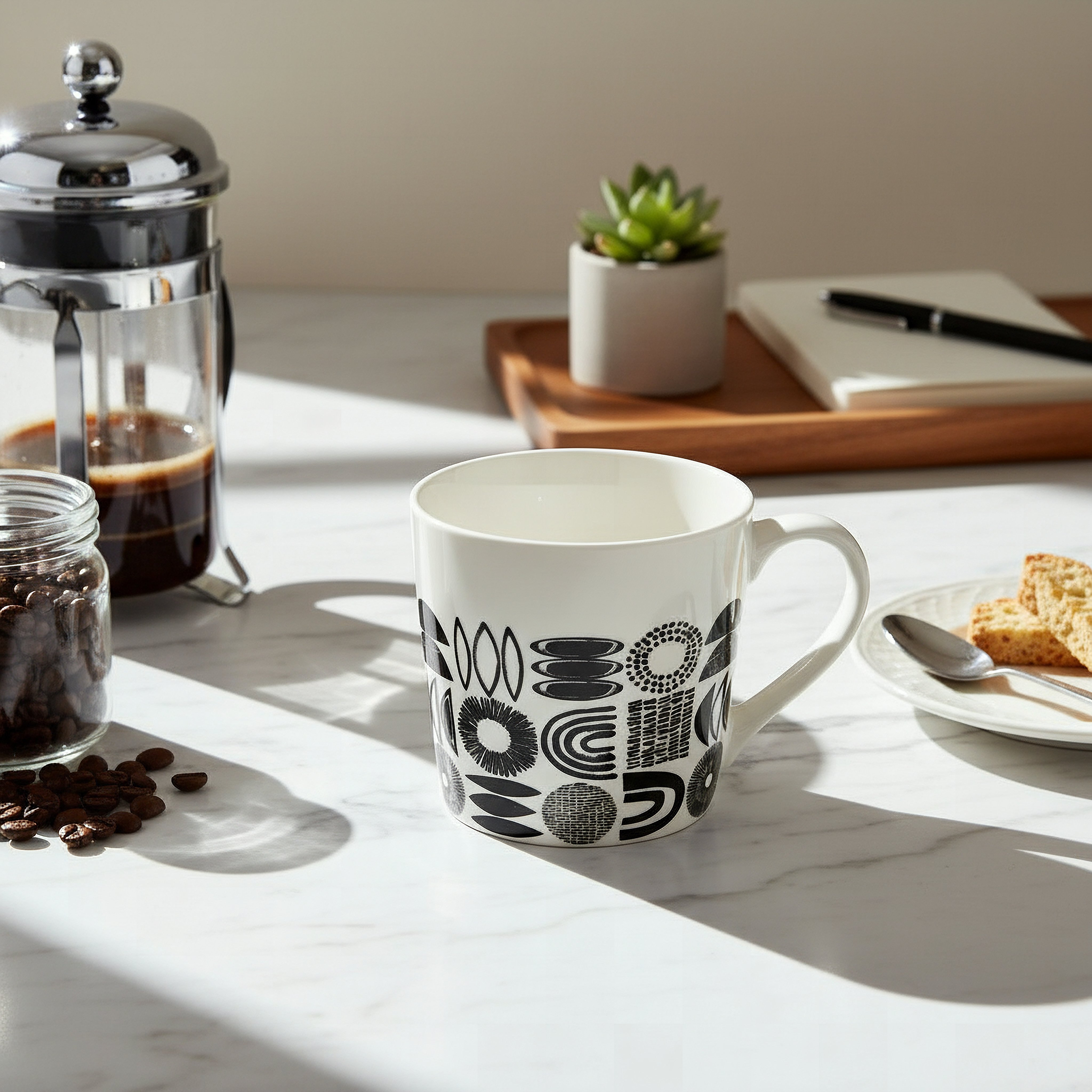 Joanna Black Bottom Collage Mug - 400 ml-hbxhomeware-diningandtabletop-coffeeandteasets-image-3