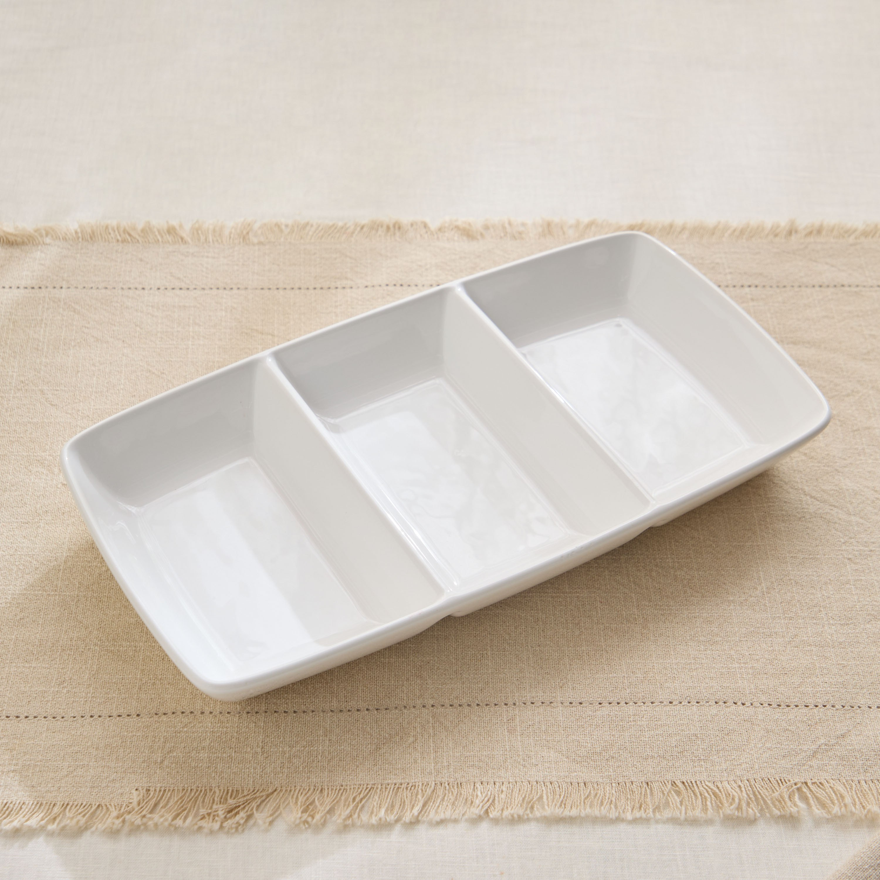 Alba 3-Partition Platter - 38x20x5 cm-hbxdecorandfurnishings-tabletop-serveware-image-2