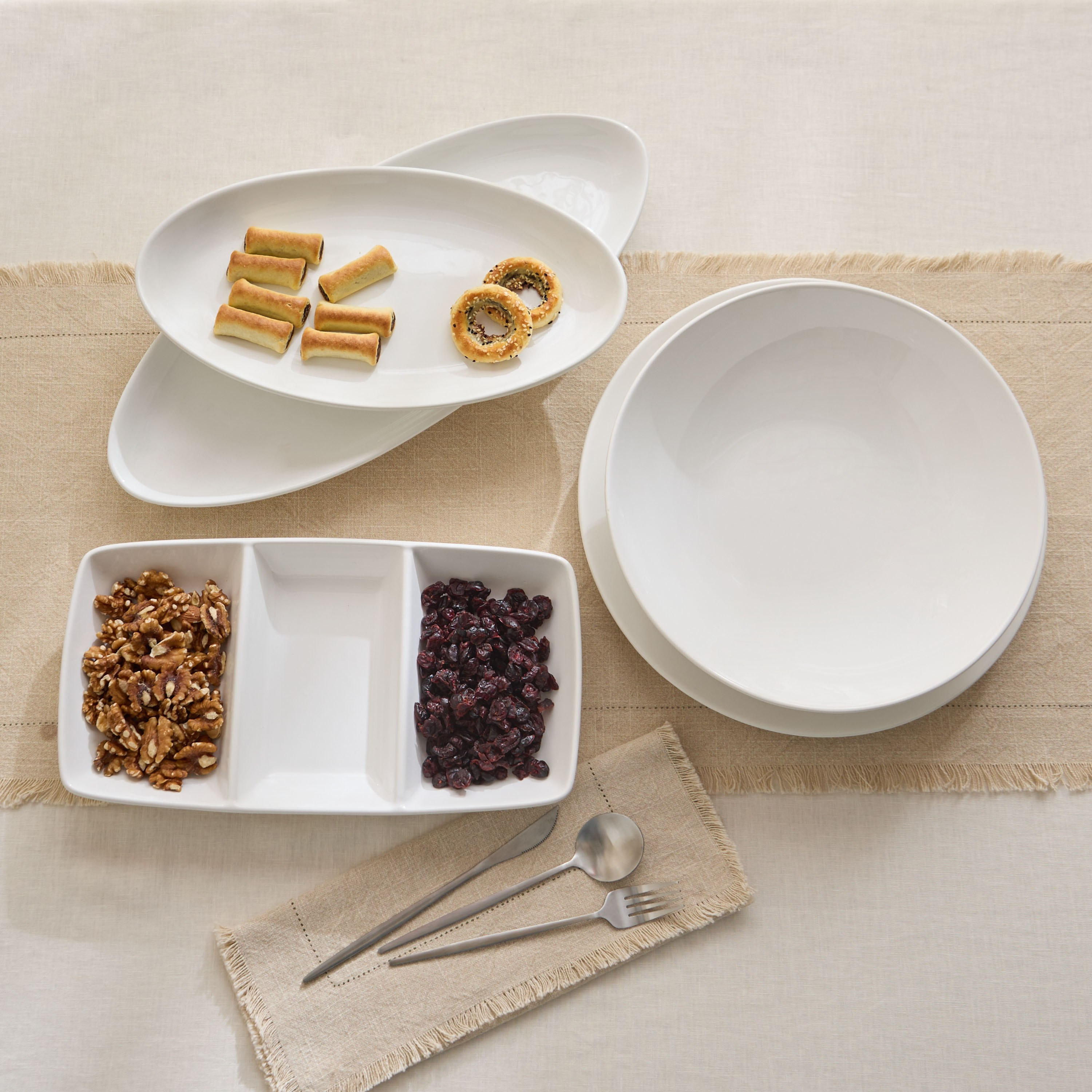 Alba Serving Bowl - 32x30x10 cm-hbxdecorandfurnishings-tabletop-serveware-image-4