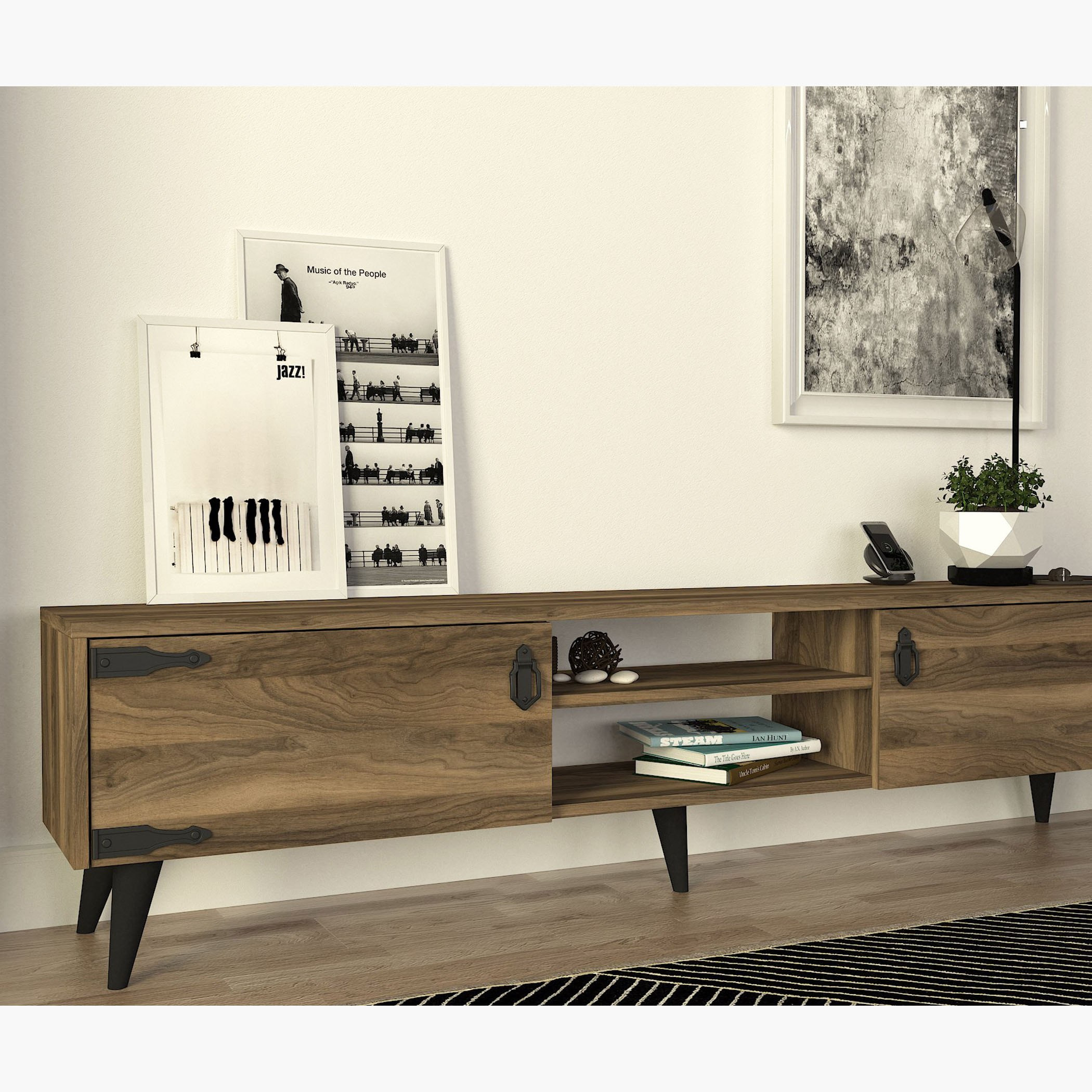 وحدة تلفزيون 1.8 متر ببابين للأجهزة حتى 70 بوصة من مودوليكس رايز-hbxlivingroom-mediaunitsandstorage-tvunits-image-11