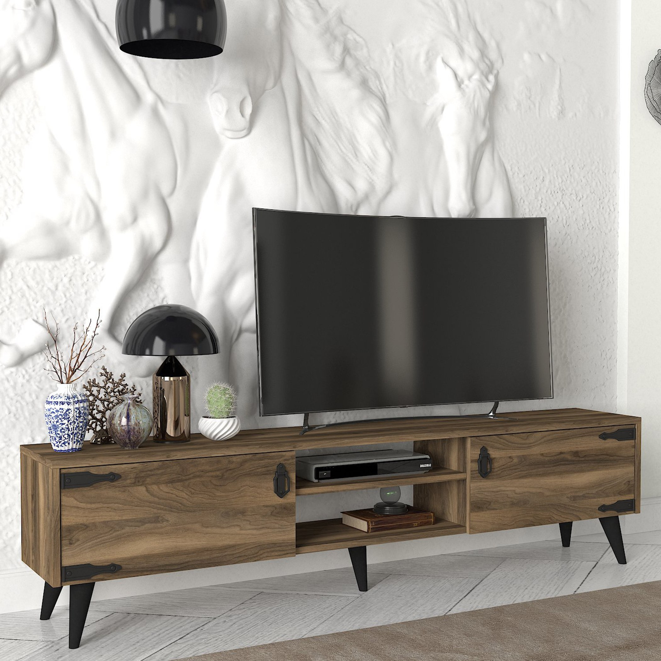 وحدة تلفزيون 1.8 متر ببابين للأجهزة حتى 70 بوصة من مودوليكس رايز-hbxlivingroom-mediaunitsandstorage-tvunits-image-2
