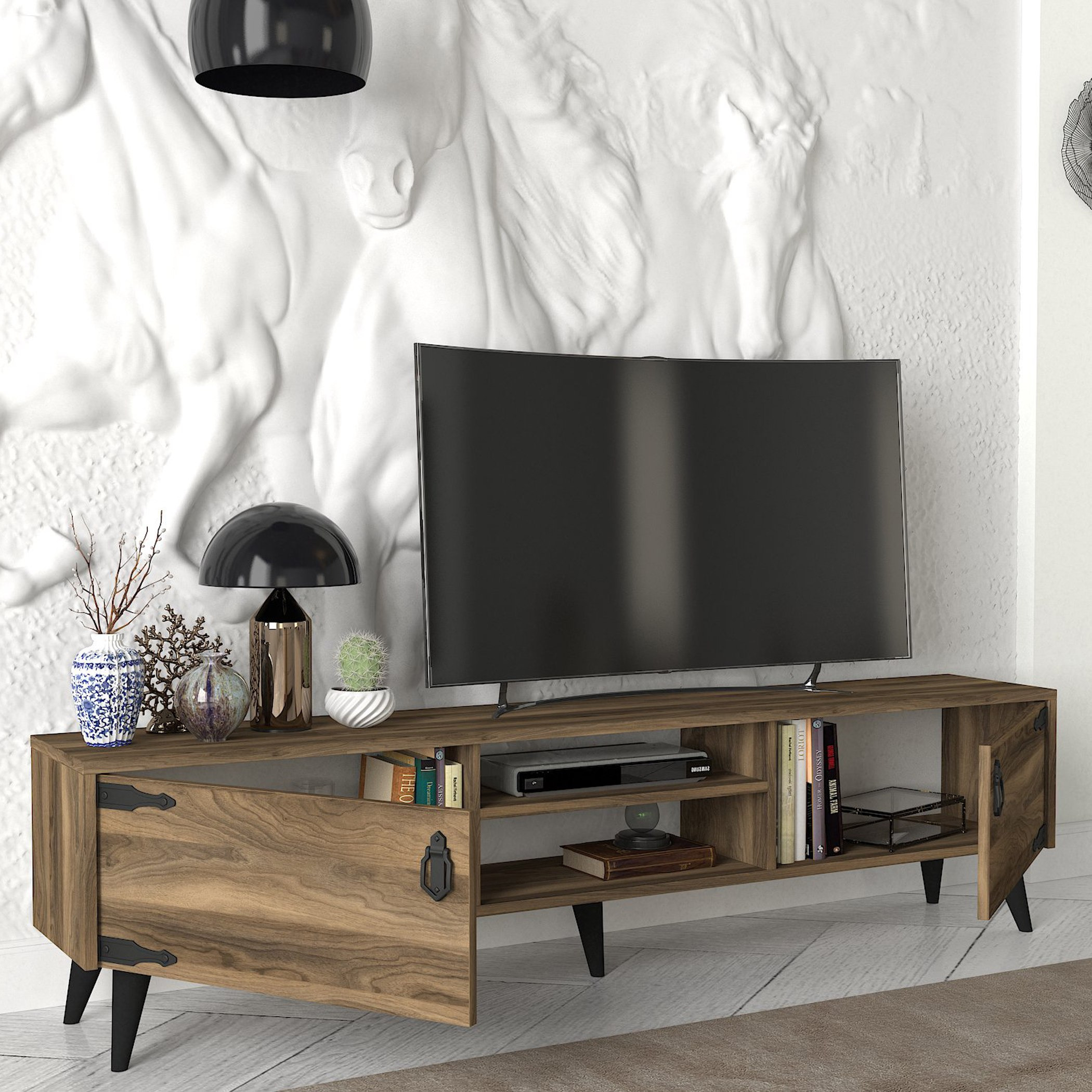 وحدة تلفزيون 1.8 متر ببابين للأجهزة حتى 70 بوصة من مودوليكس رايز-hbxlivingroom-mediaunitsandstorage-tvunits-image-3