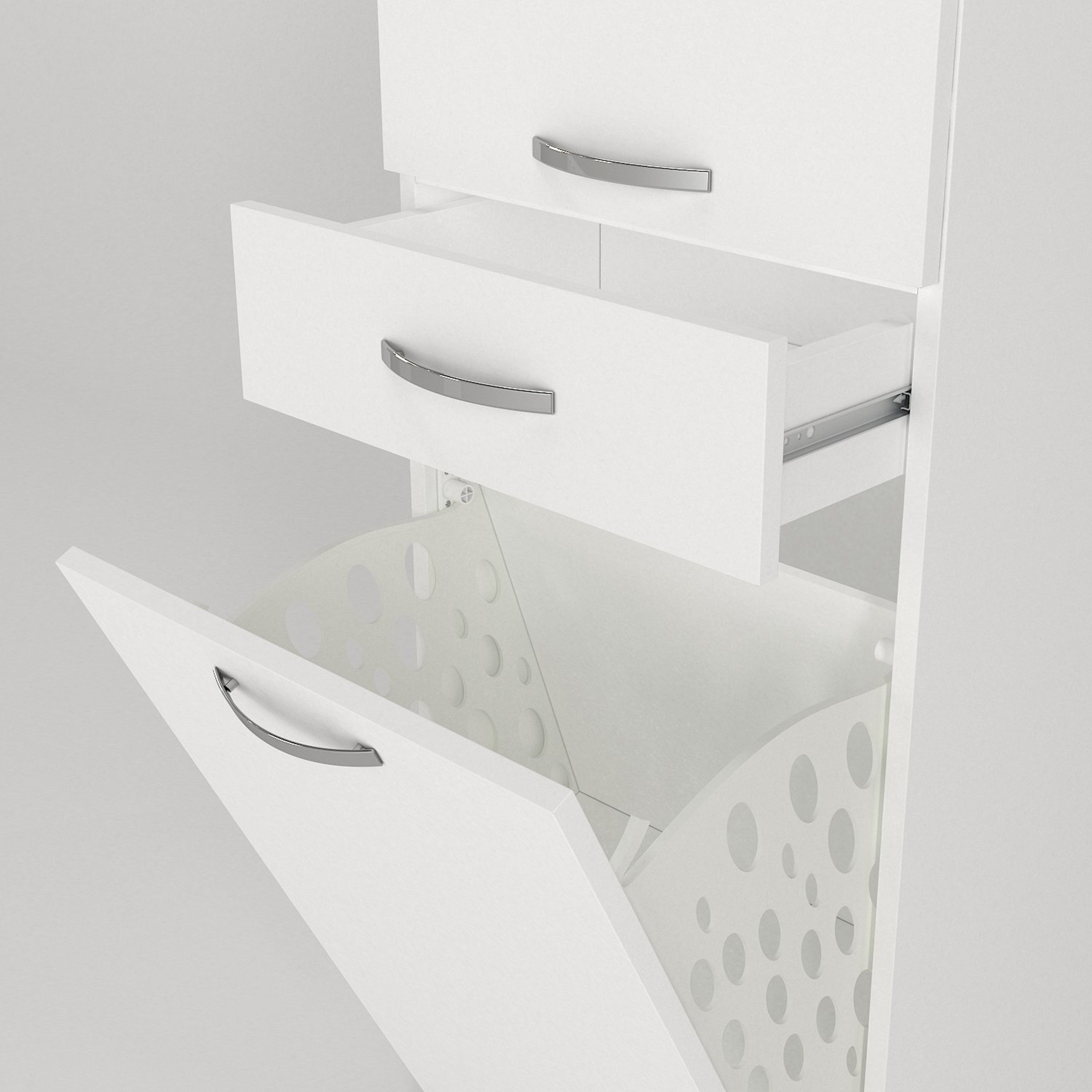 خزانة غسيل متعددة الأغراض بدرج من مودوليكس أيريس-hbxdecorandfurnishings-bathroomaccessories-bathroomstorage-image-10