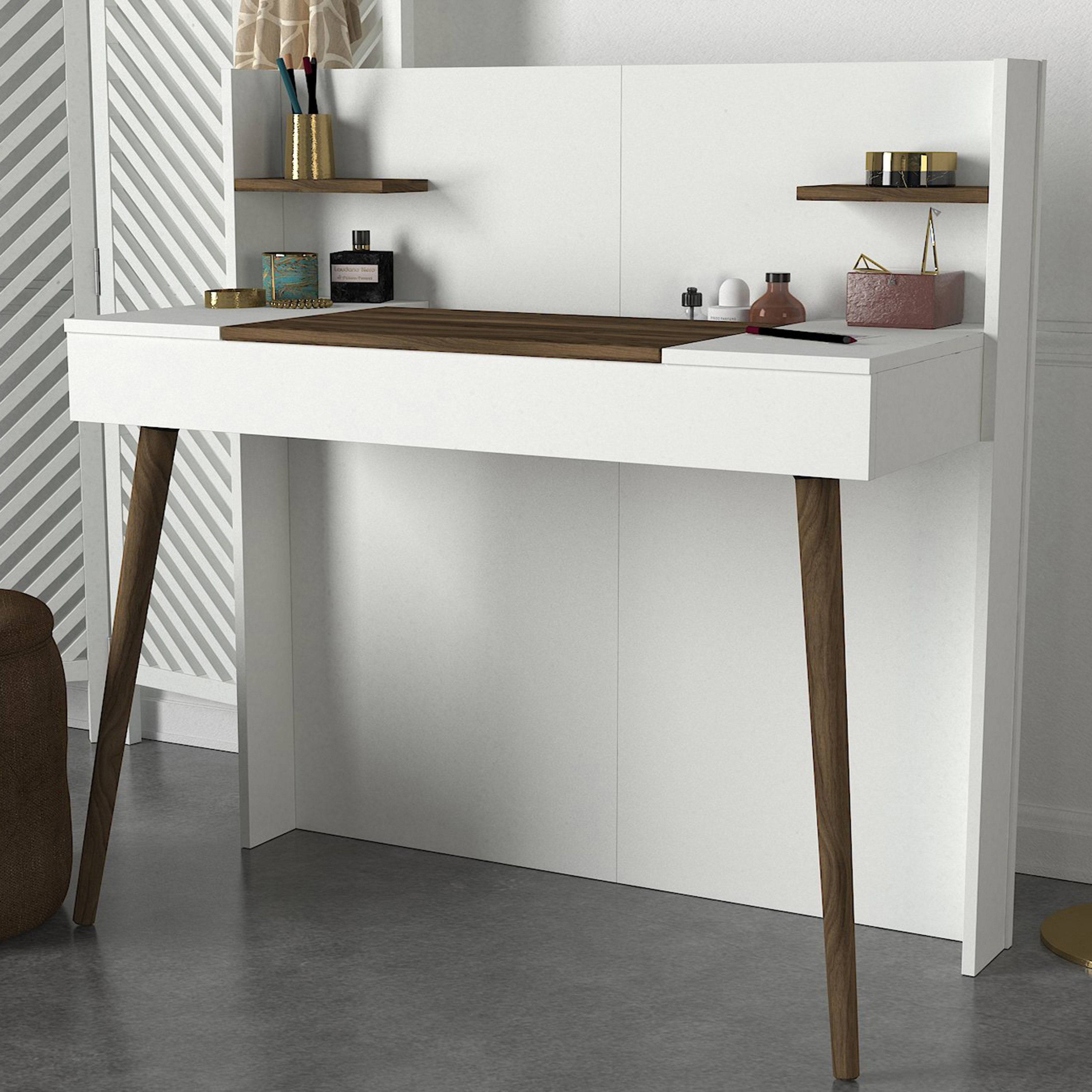 Modulix Retro Vanity Make Up Table with Mirror-PROMO_HB_UAE_HBX10_250526-image-5