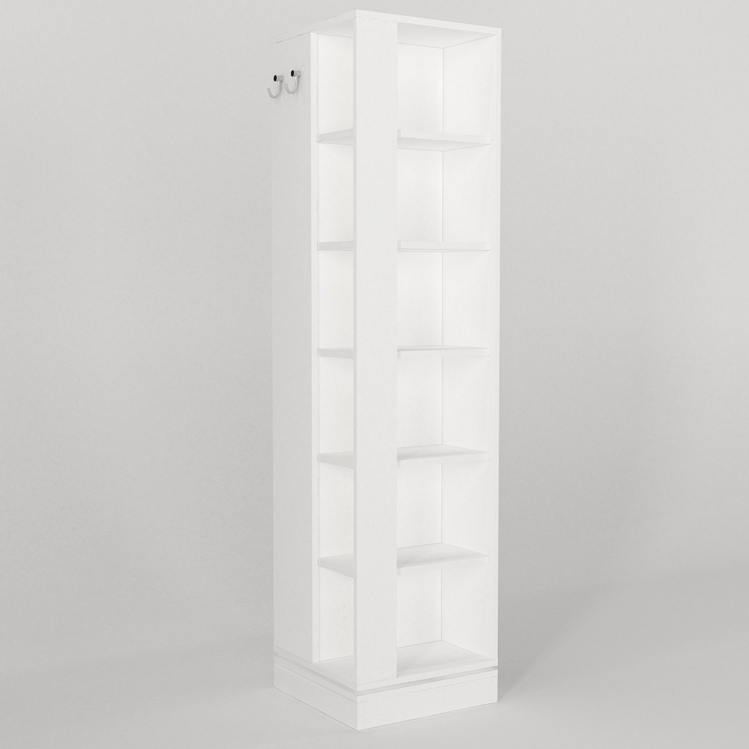 وحدة تخزين مكياج دوّارة وعلّاقة معاطف من مودوليكس سيلين-hbxdecorandfurnishings-bathroomaccessories-bathroomstorage-image-6