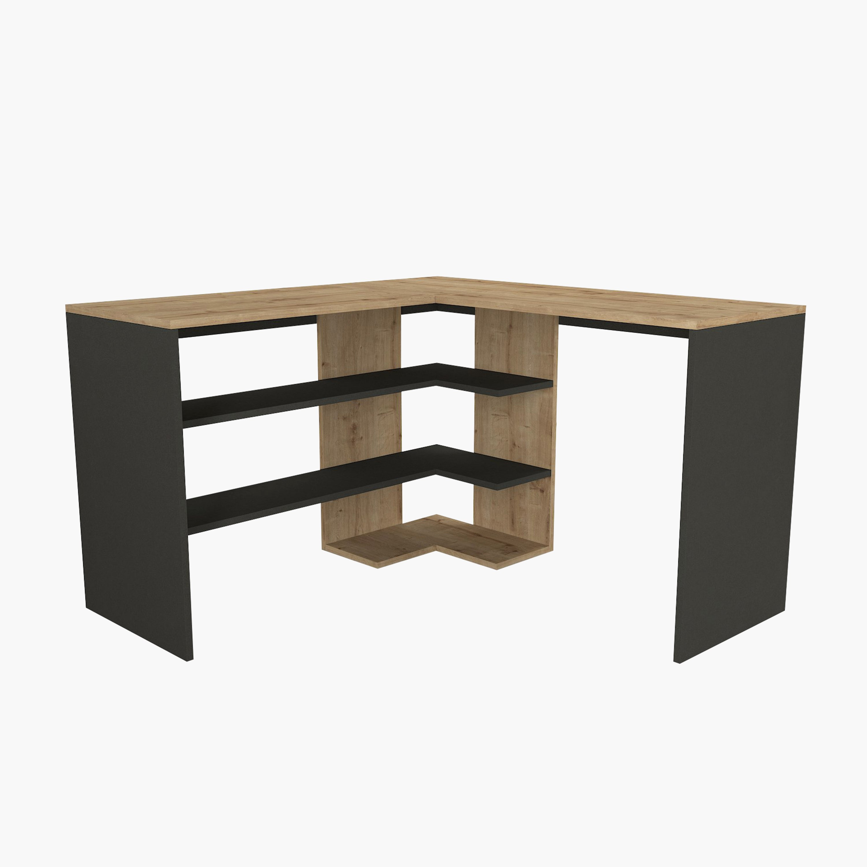 Modulix Imperio Corner L-Shaped Study Desk-hbxfurniture-office-desks-image-4