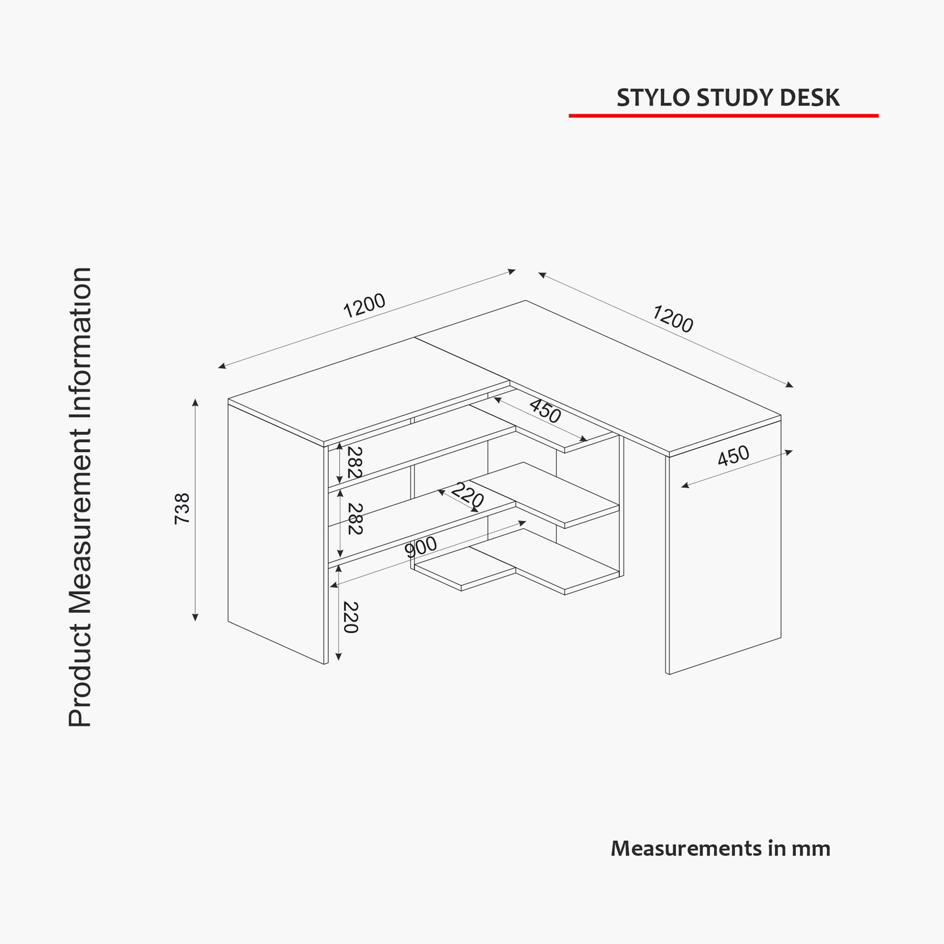 Modulix Imperio Corner L-Shaped Study Desk-hbxfurniture-office-desks-image-7