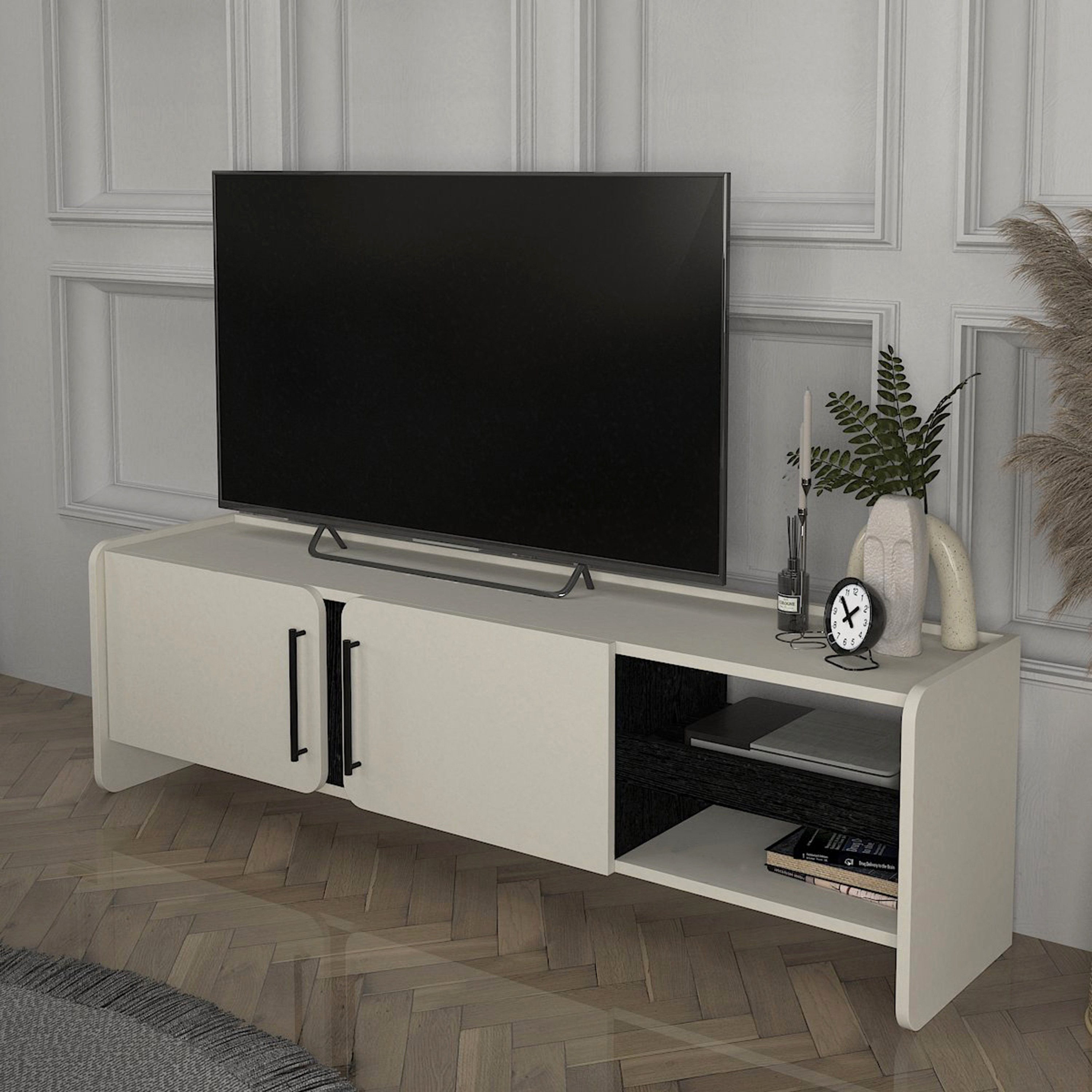 Modulix Arlo 1.5 Meter TV Unit for TVs upto 50 inches-hbxlivingroom-mediaunitsandstorage-tvunits-image-2