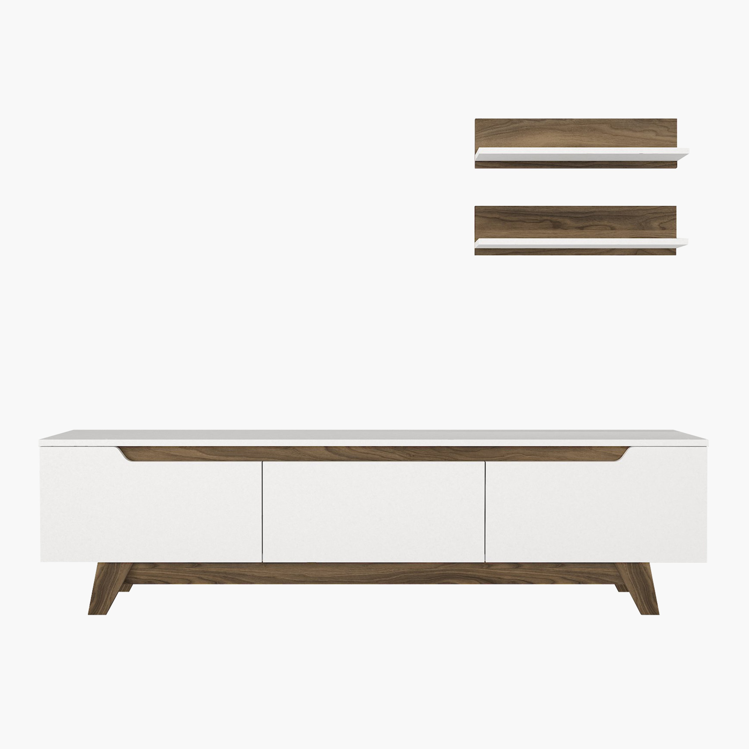 وحدة تلفزيون حتى 70 بوصة 1.8 متر بأرفف تُثبت على الحائط من مودوليكس هازل-hbxlivingroom-mediaunitsandstorage-tvunits-image-8