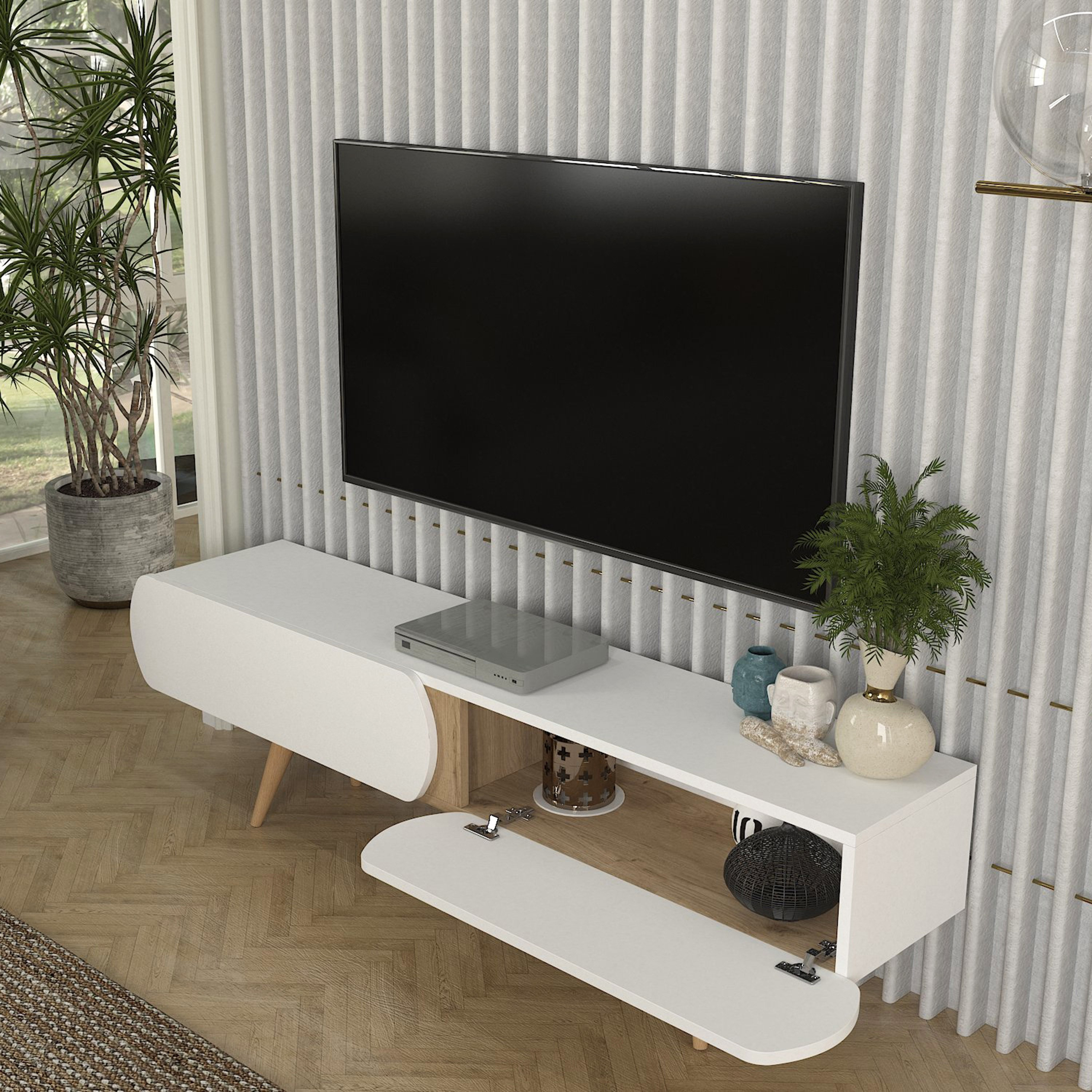 وحدة تلفزيون حتى 65 بوصة 1.5 متر مع أرجل من مودوليكس إيلا-hbxlivingroom-mediaunitsandstorage-tvunits-image-4