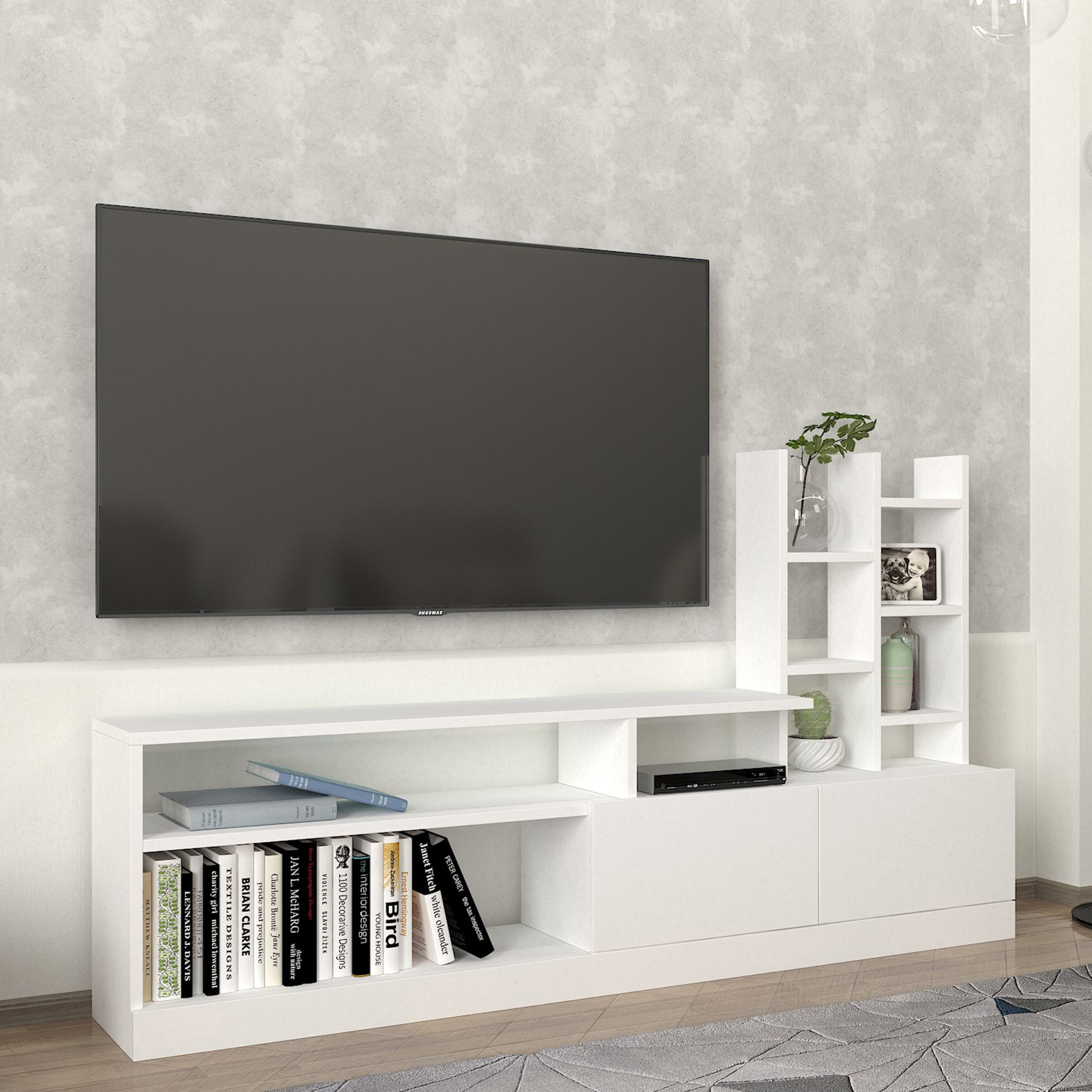 Modulix Milo 1.6 Meter TV Unit for TV upto 55 inches-hbxlivingroom-mediaunitsandstorage-tvunits-image-2