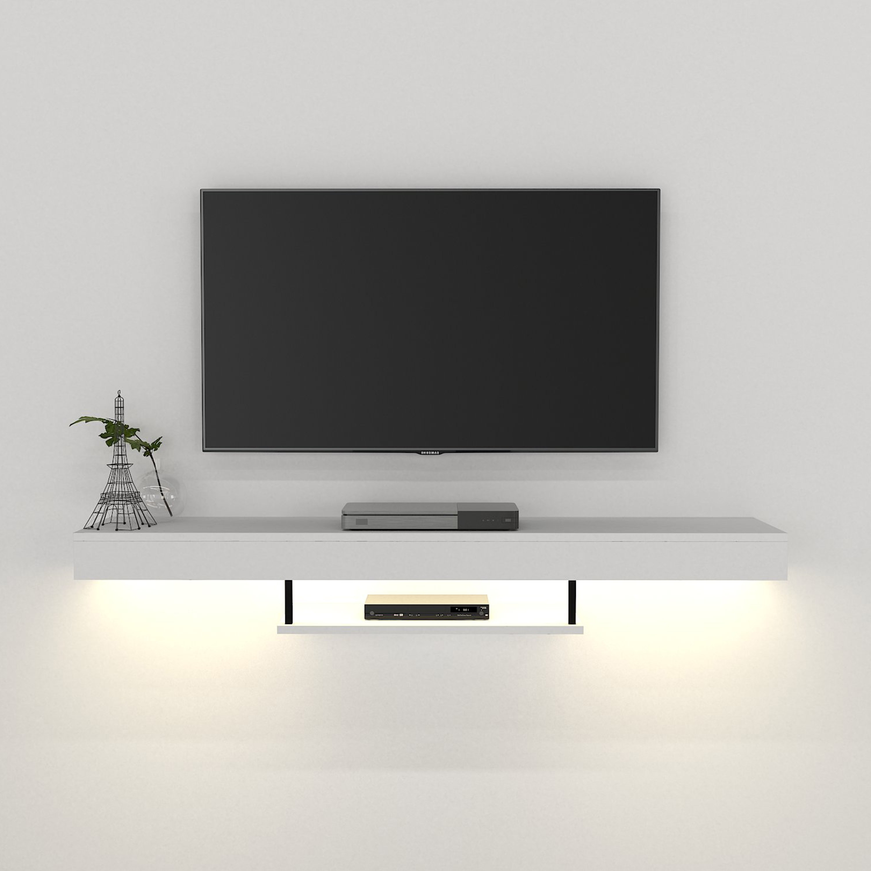 Modulix Alba 1.5 Meter Wall Mounted TV Unit with LED for TVs upto 65 inches-hbxlivingroom-mediaunitsandstorage-tvunits-image-6