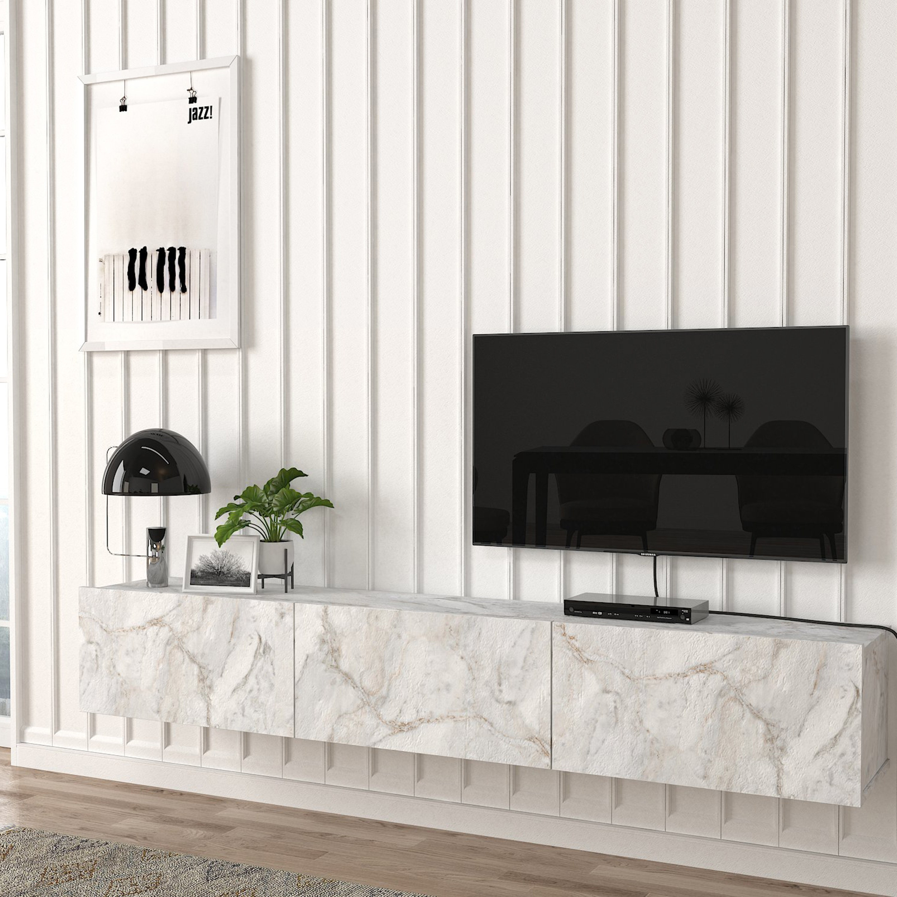 وحدة تلفزيون حتى 70 بوصة 1.8 متر تُثبت على الحائط من مودوليكس دالاس-hbxlivingroom-mediaunitsandstorage-tvunits-image-2