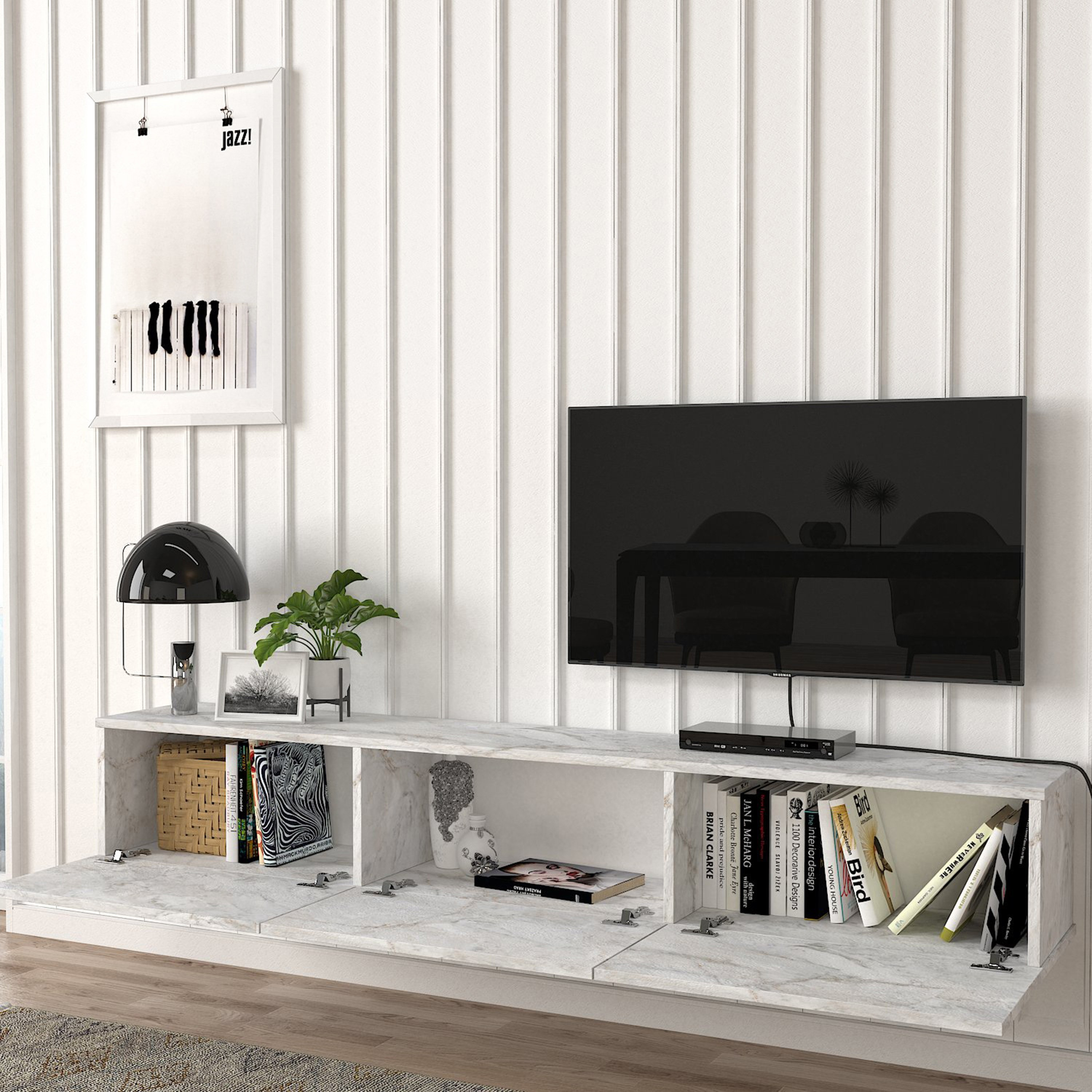 وحدة تلفزيون حتى 70 بوصة 1.8 متر تُثبت على الحائط من مودوليكس دالاس-hbxlivingroom-mediaunitsandstorage-tvunits-image-3